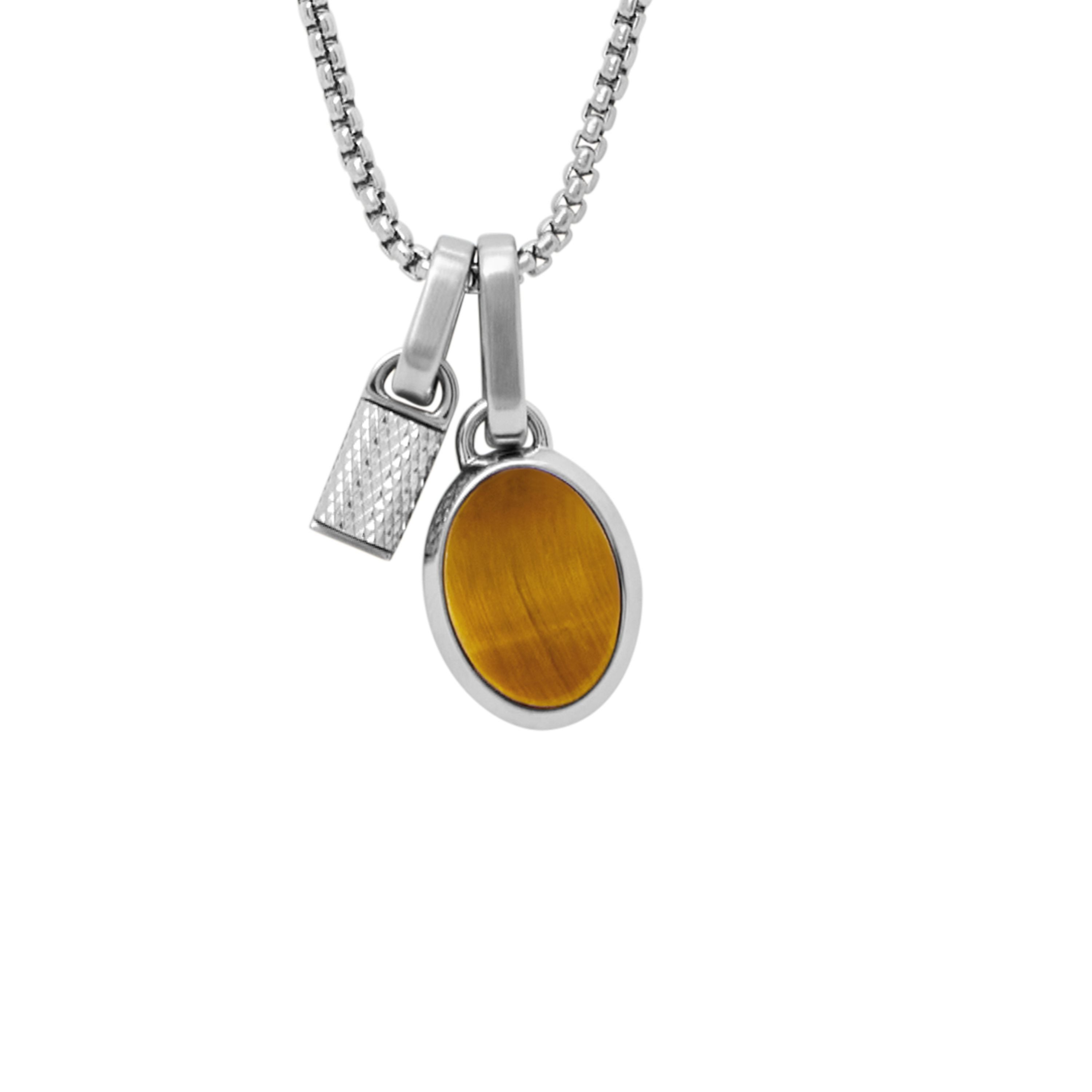 Fossil Kette mit Anhänger Schmuck Gesch...