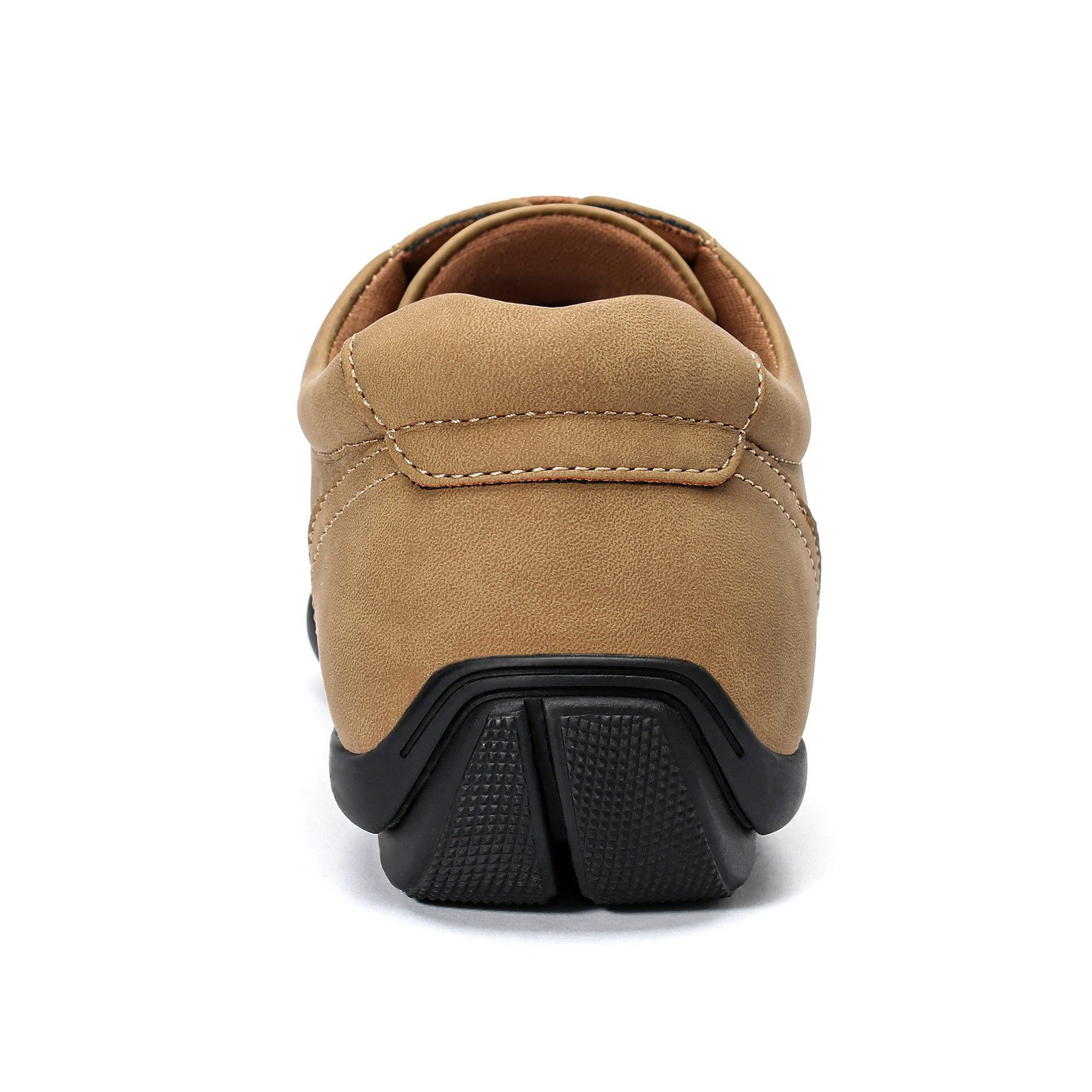 Allthemen Bootsschuh Herren Schnürschuhe mit weicher Latex-Zwischensohle Freizeitschuhe – Bild 5 von 5