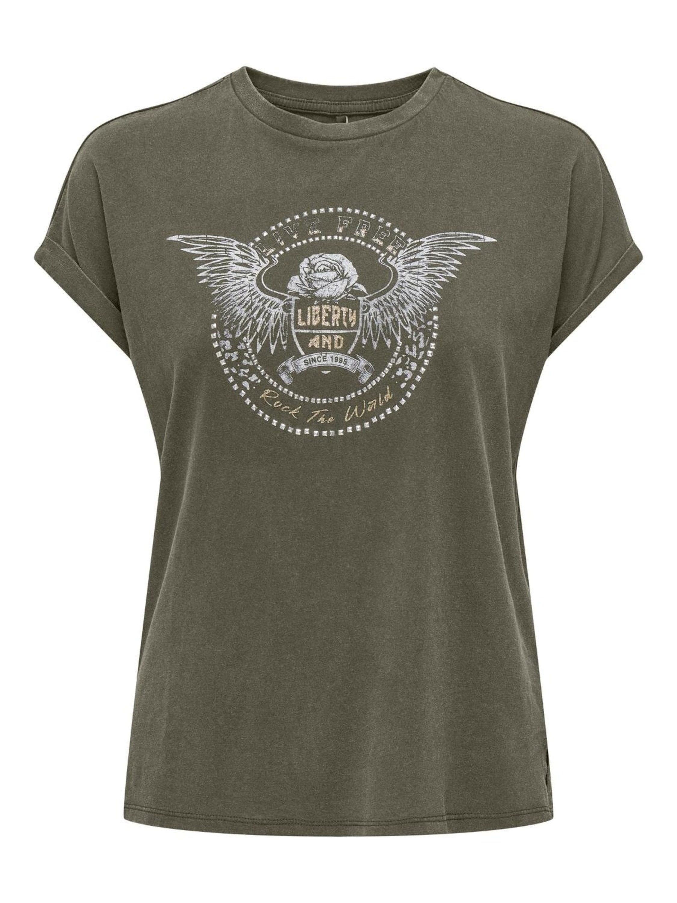 ONLY T-Shirt (1-tlg) Plain/ohne Details günstig online kaufen