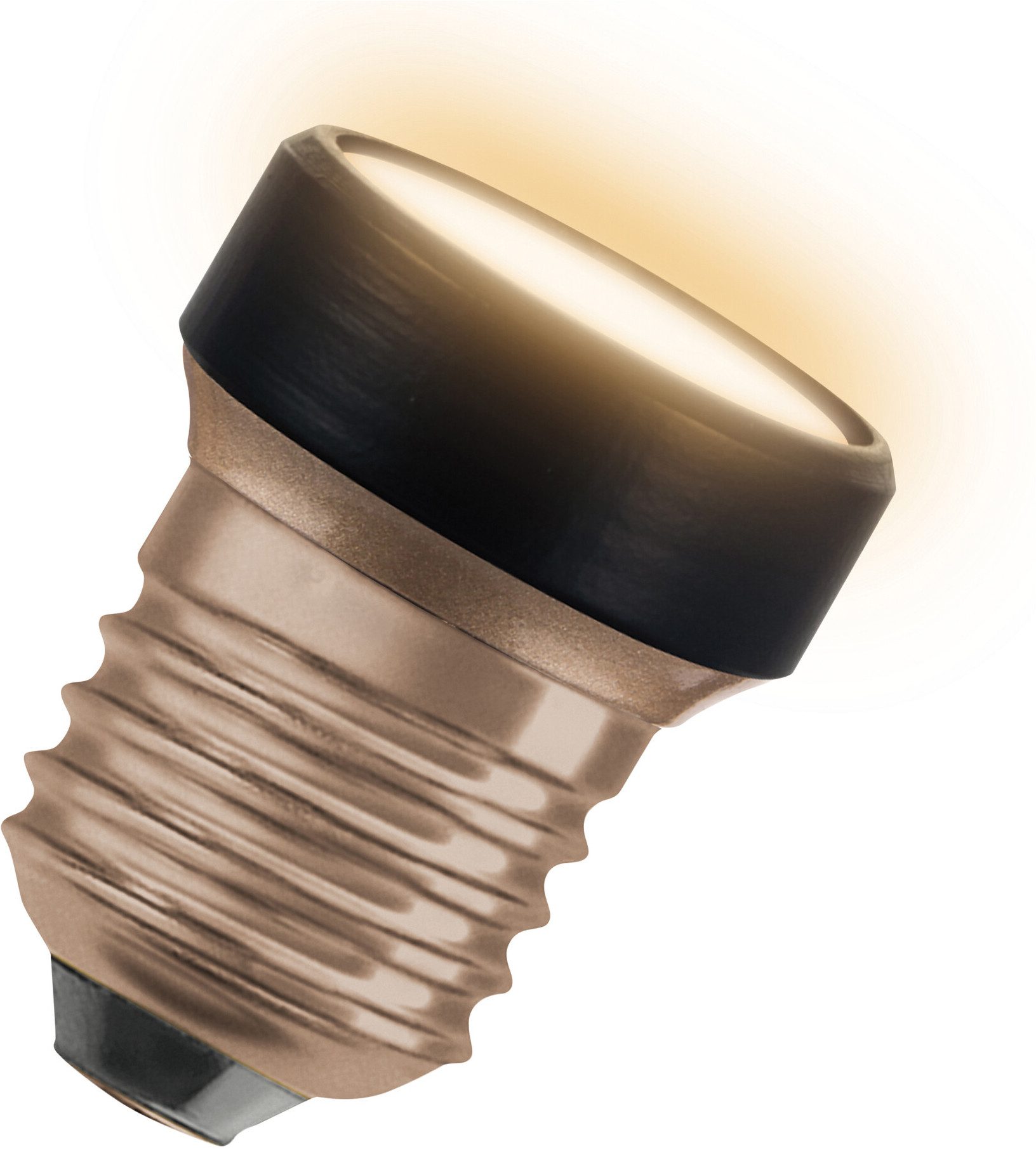 Osram LED-Leuchtmittel LED STAR FLAT, E27, 1 St., Warmweiß