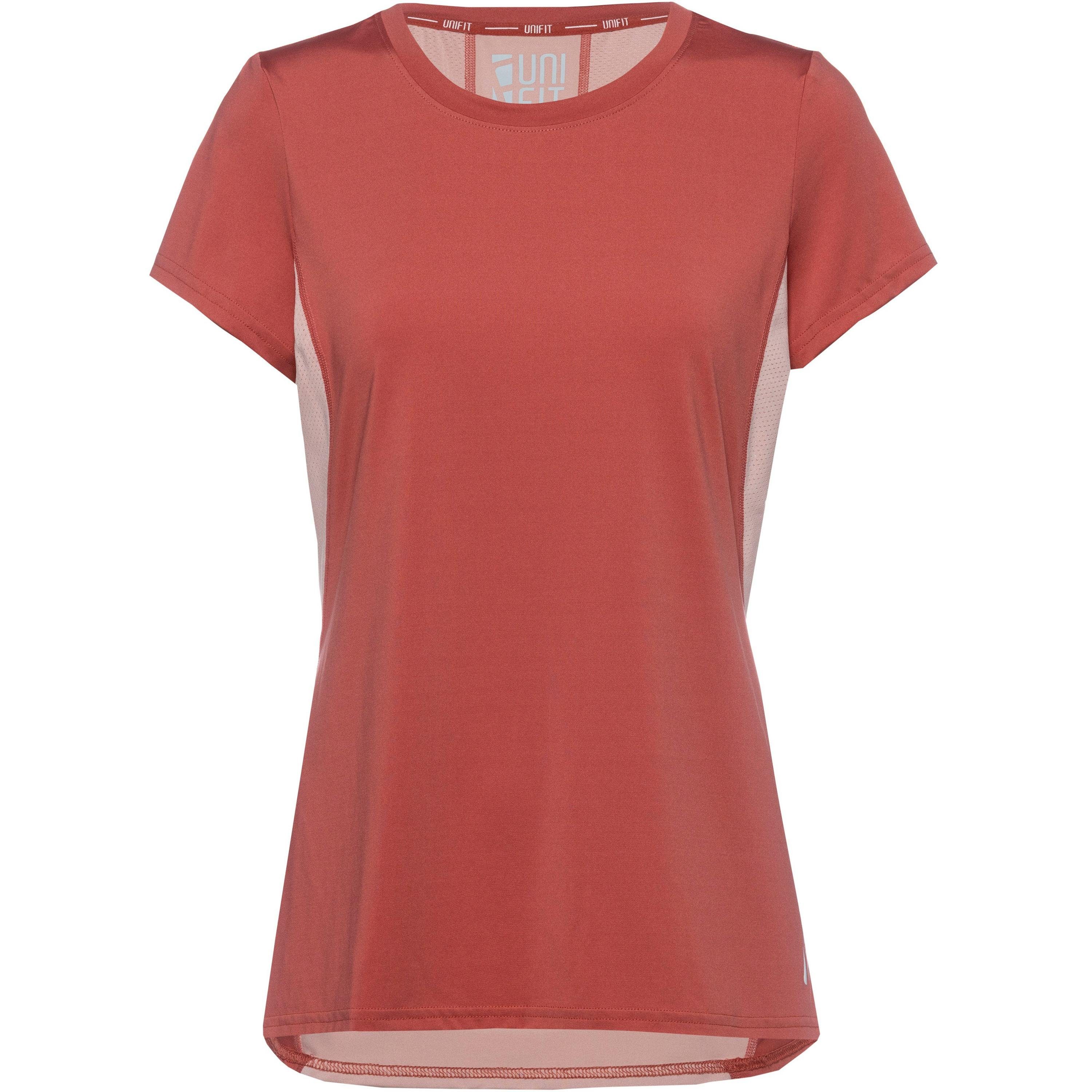 unifit Funktionsshirt mineral red
