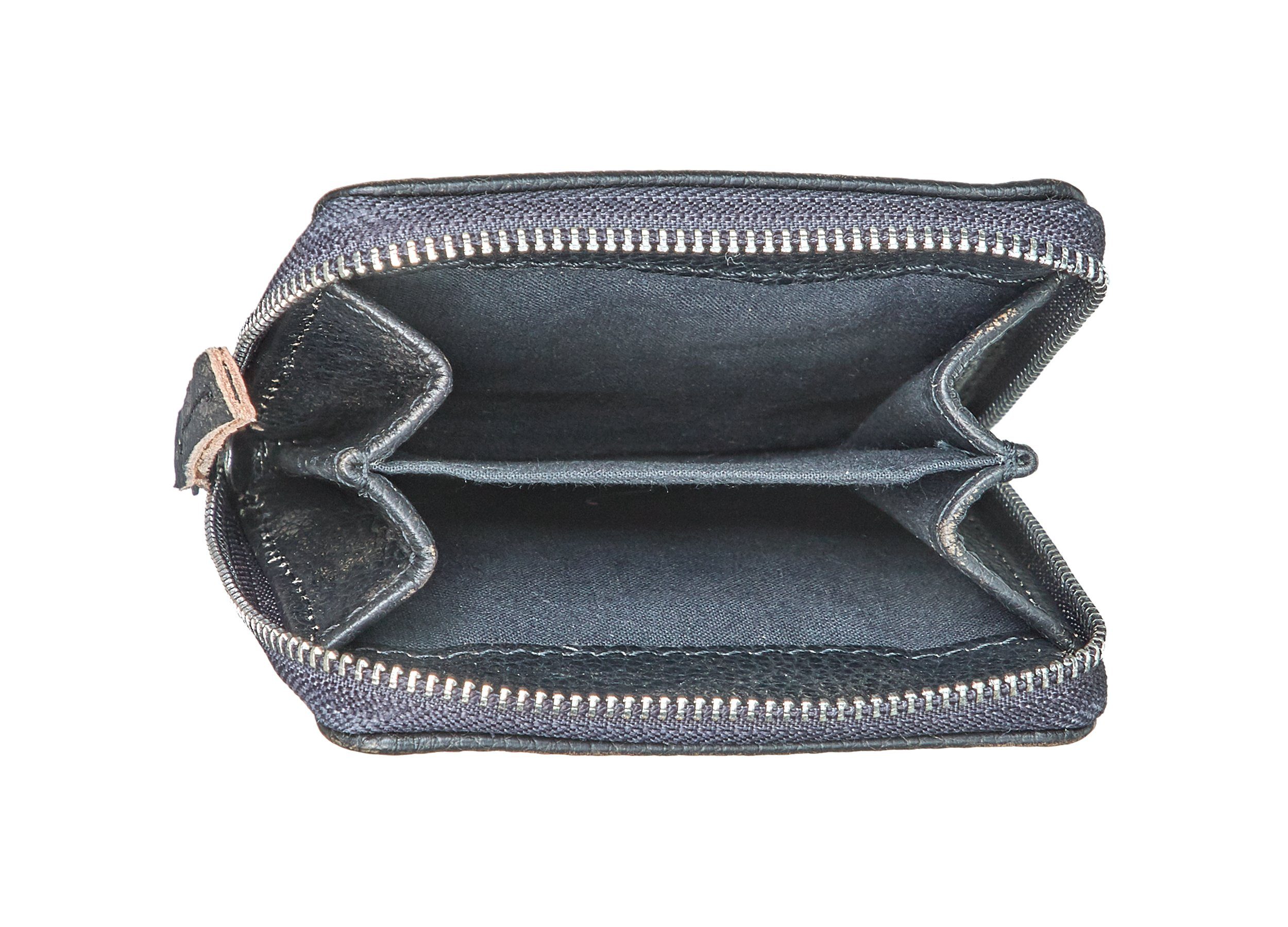 wallet Bull & Geldbörse mini zip Mini Hunt black