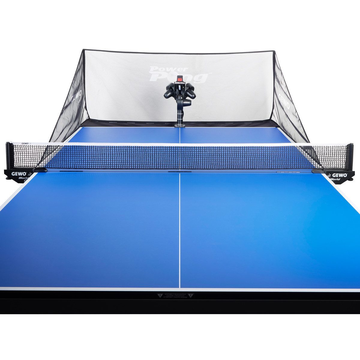 Gewo Tischtennis-Ballmaschine Ballmaschine Delta Nexxt, Tischtennis Roboter, 169 Spineinstellungen, Tischtennis Trainingsroboter