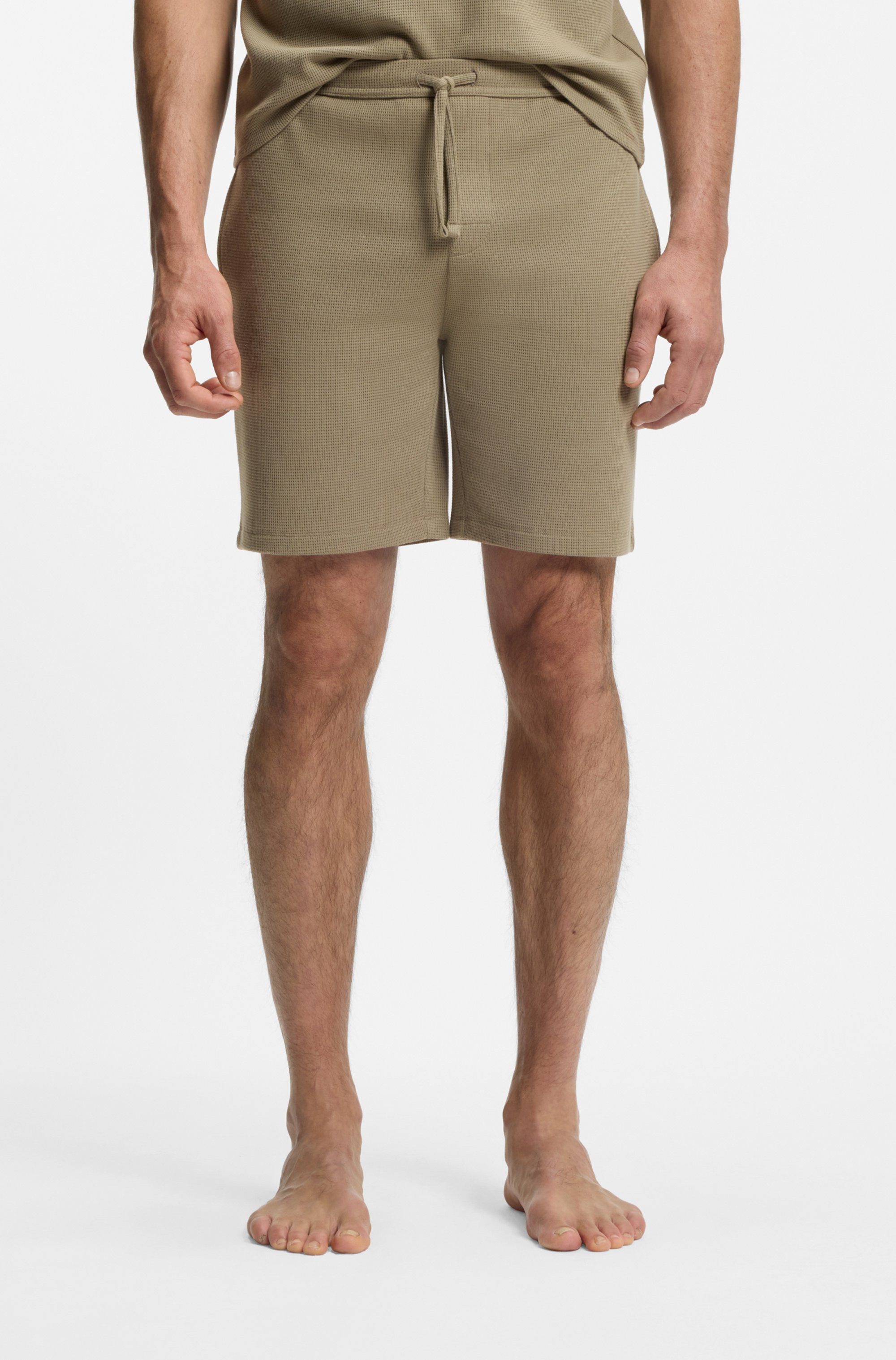 BOSS Pyjamashorts Waffle Shorts