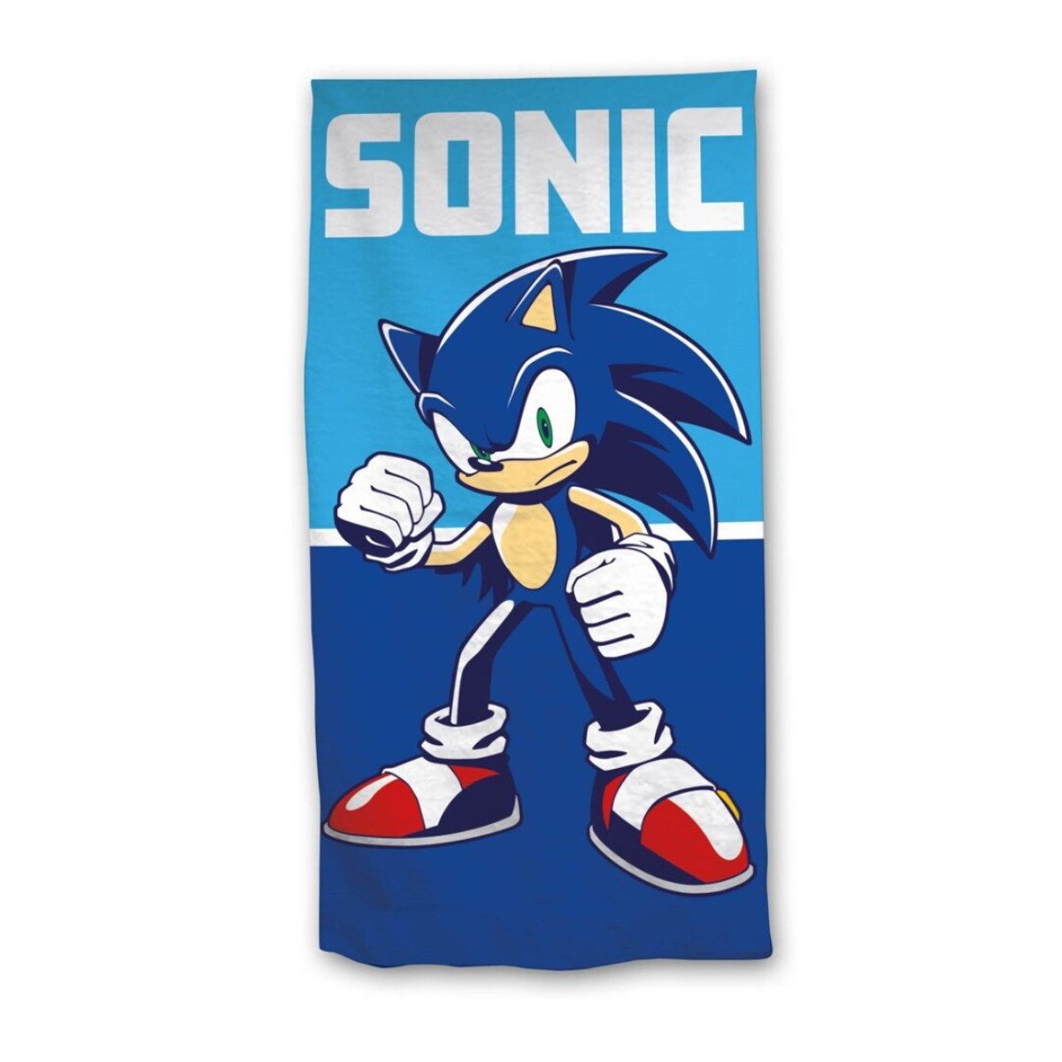 Sonic The Hedgehog Strandtuch Kinder Strandtuch Badetuch für Strand und Schwimmbad 70x140 cm