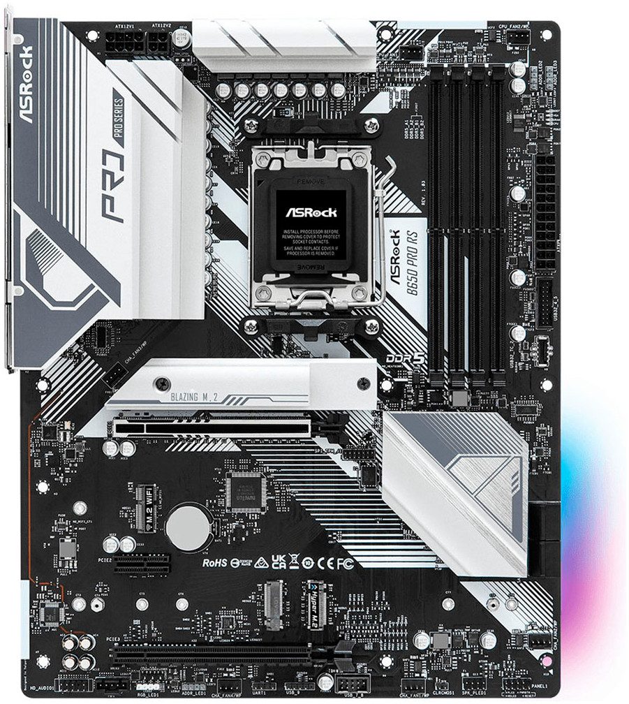 Asrock B650 Pro RS Mainboard RGB-LED-Beleuchtung