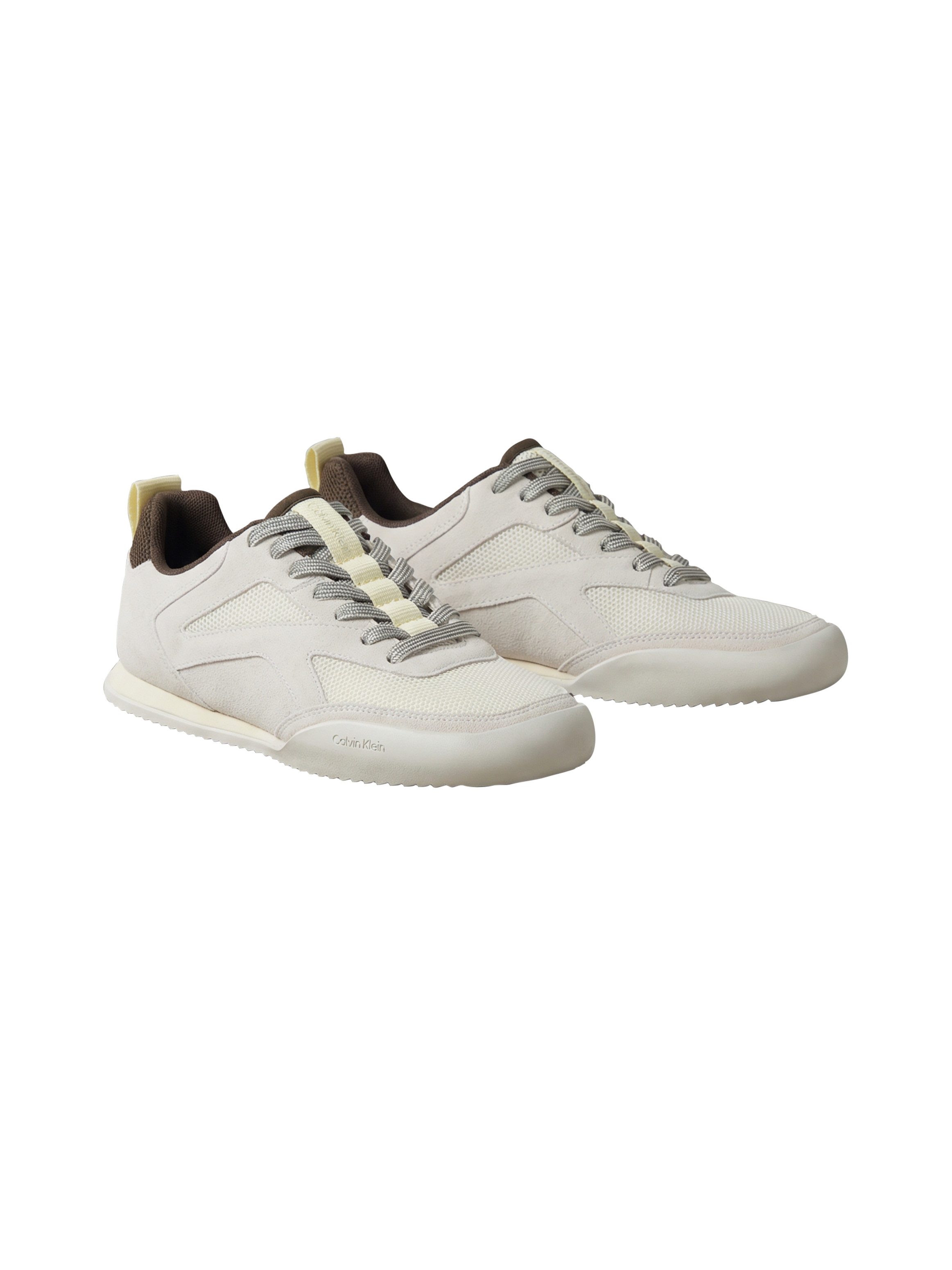 Calvin Klein LOW PRO RUNNER LACEUP MESH SUE Sneaker Runnersneaker, Schnürschuh, Freizeitschuh mit gepolstertem Schaftrand
