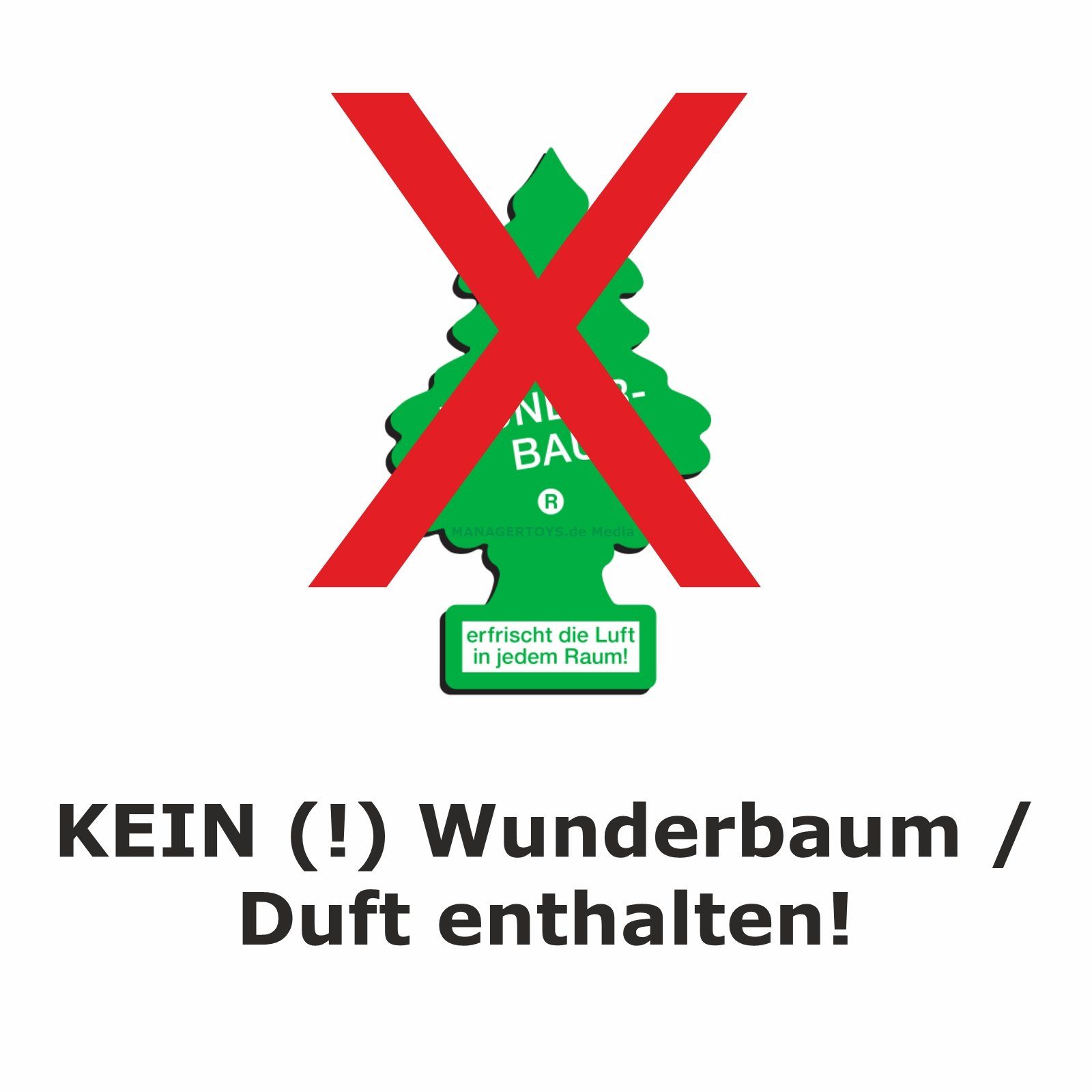 House Baum WUNDERBAUM DUFT Clip Tree Bäumchen OHNE Halterung Dekohänger Halter Wunder-Baum