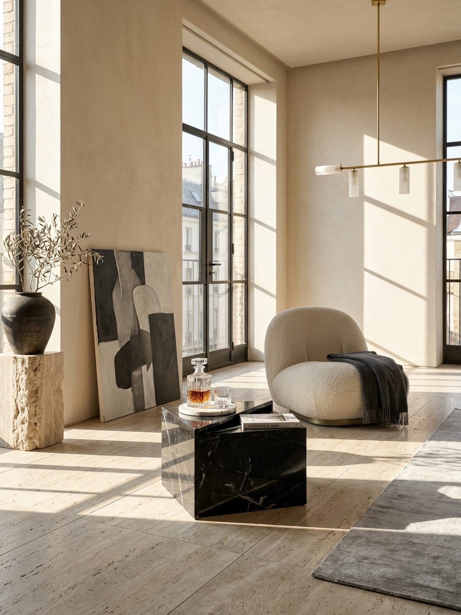KADIMA DESIGN Satztisch Couchtisch 2er Set MONOBLOC Schwarz Hochglanz Sofatisch mit Marmor (Lounge Verschachtelungstisch Beistelltisch Klein), Optik, Design Satztisch Eckig, Wohnzimmertisch Ineinanderschiebbar
