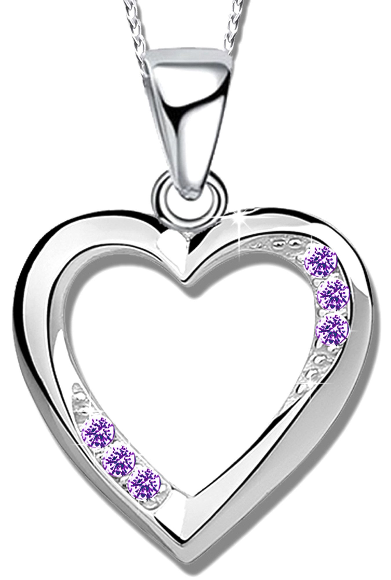 Limana Herzkette echt 925 Sterling Silber günstig online kaufen