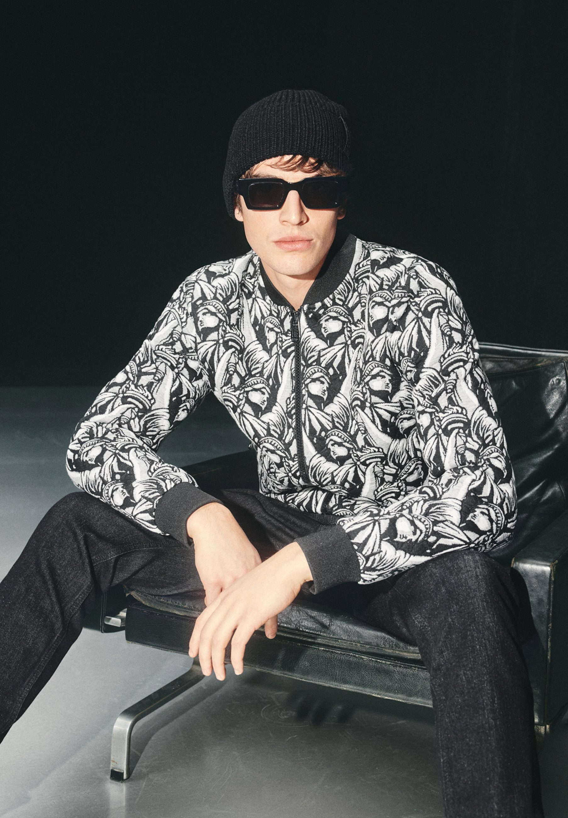 Joop Jeans Strickmütze Lucifer (keine Angabe, 1-St)