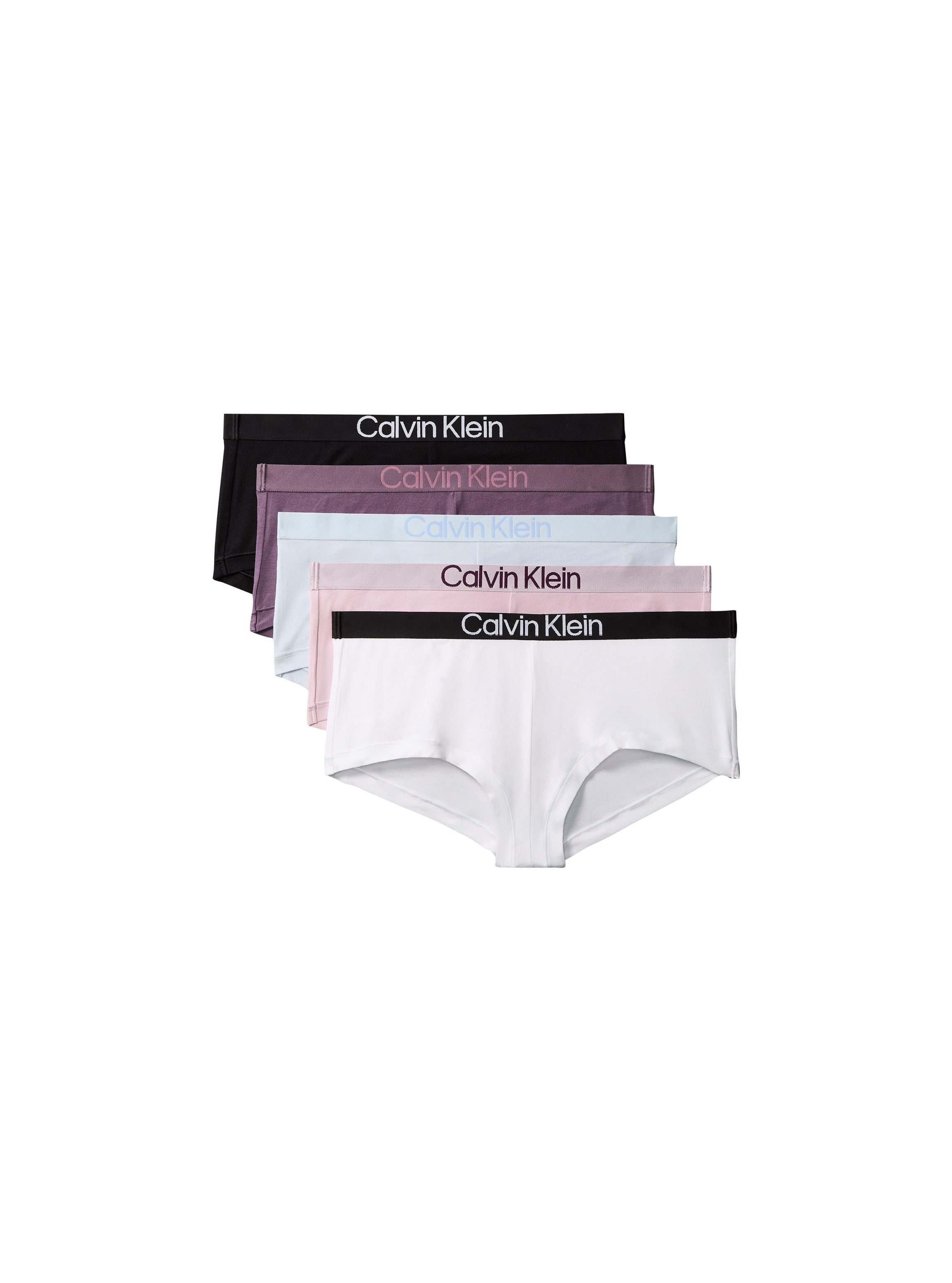 Calvin Klein Underwear Boxershorts BOYSHORT 5PK (Packung, 5er-Pack) Regular fit mit elastischem Bund