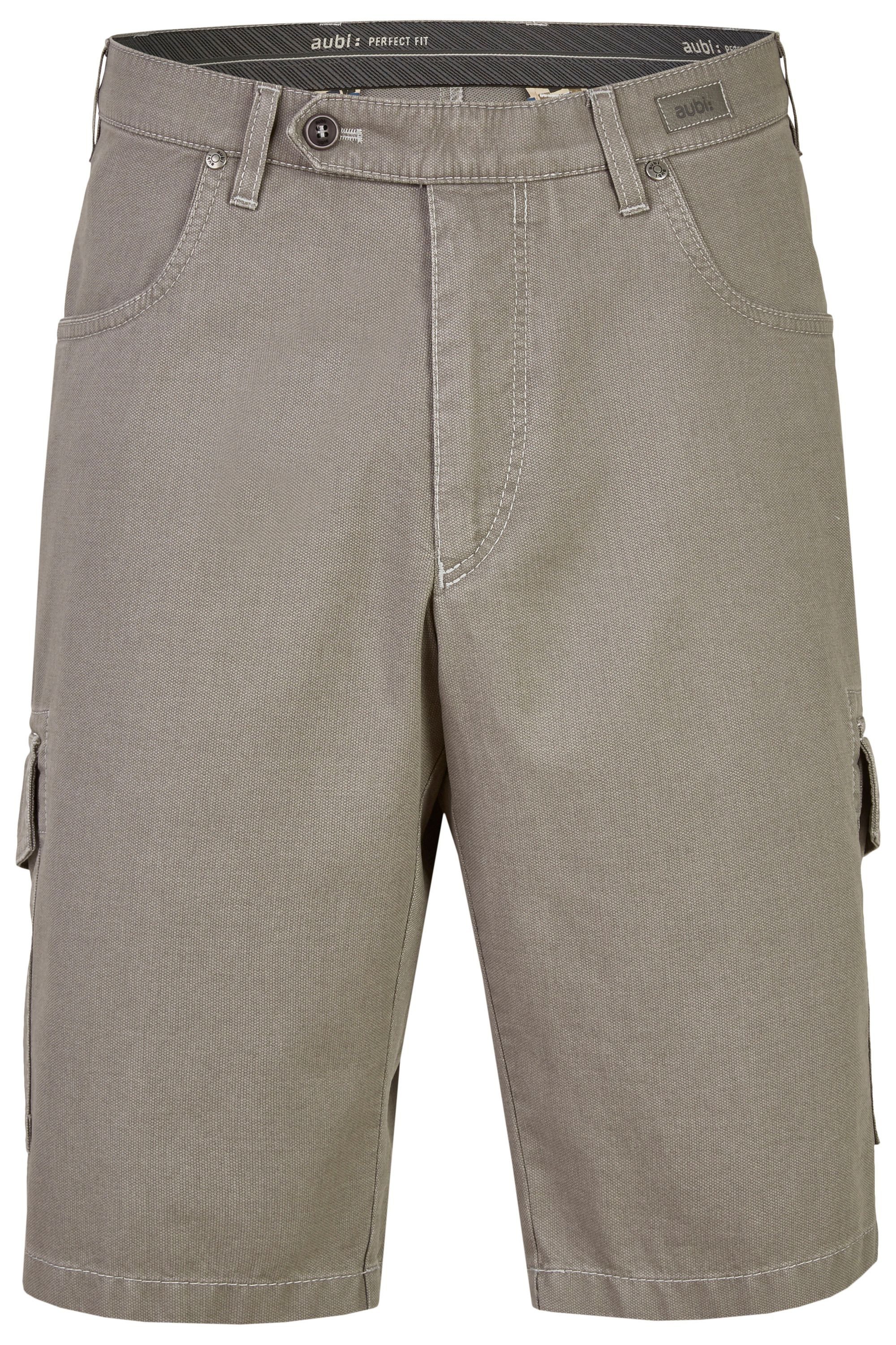 aubi: 3/4-Hose aubi Perfect Fit Herren Shorts Mikro Struktur Modell 616