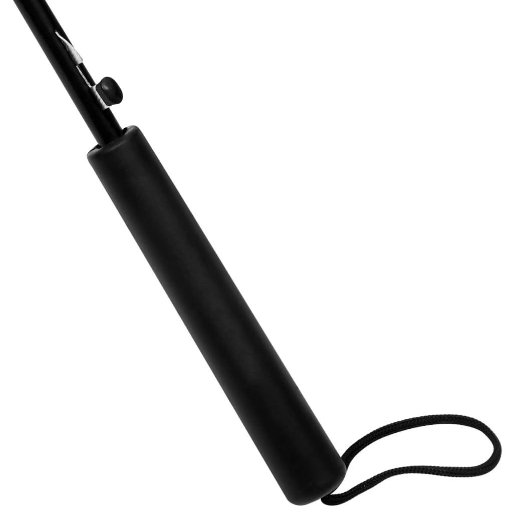 vidaXL Stockregenschirm Regenschirm Transparent 107 cm – Bild 4 von 5