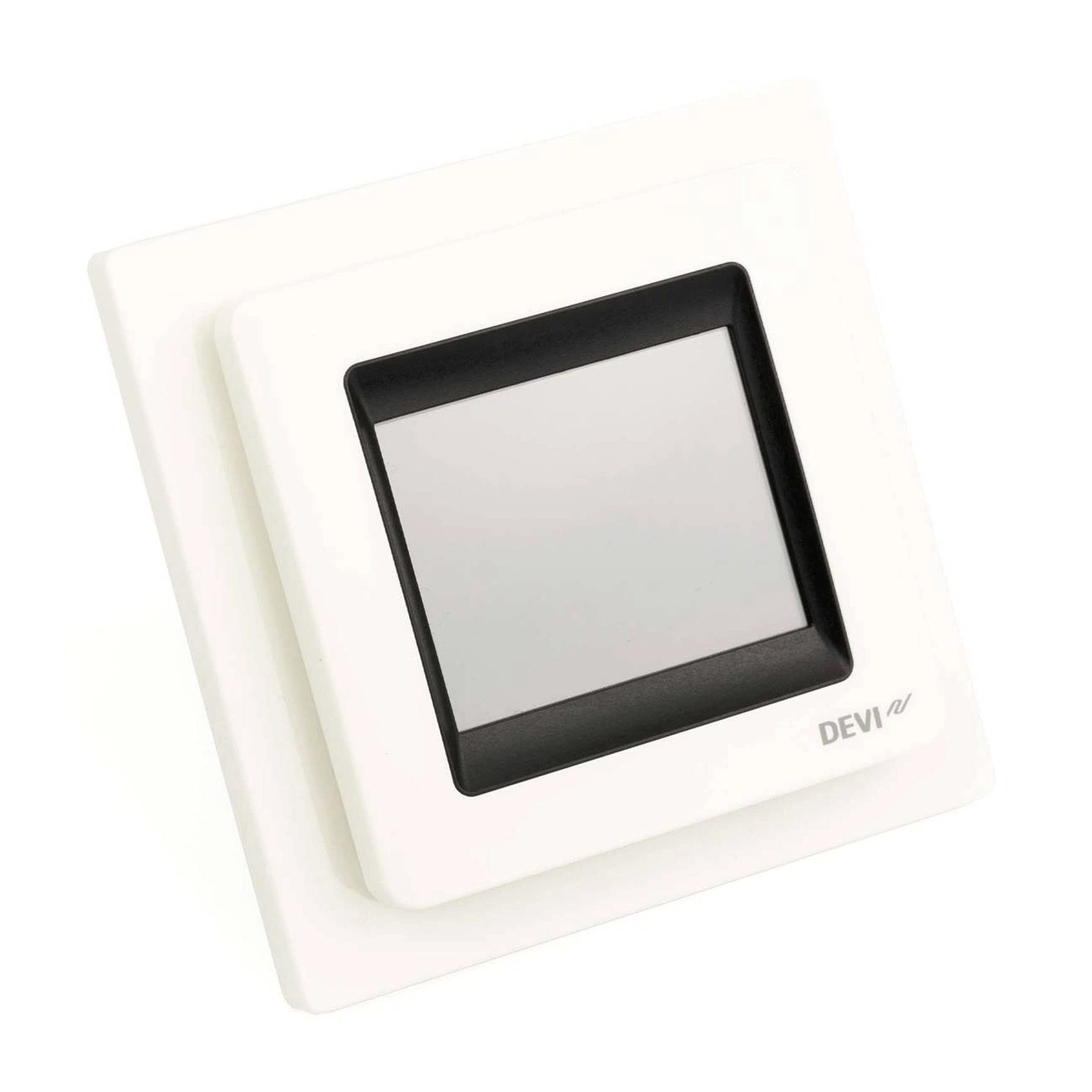 Danfoss Raumthermostat Danfoss DEVIreg Touch 140F1064 Thermostat Weiß für Fußbodenheizung, (1-St)