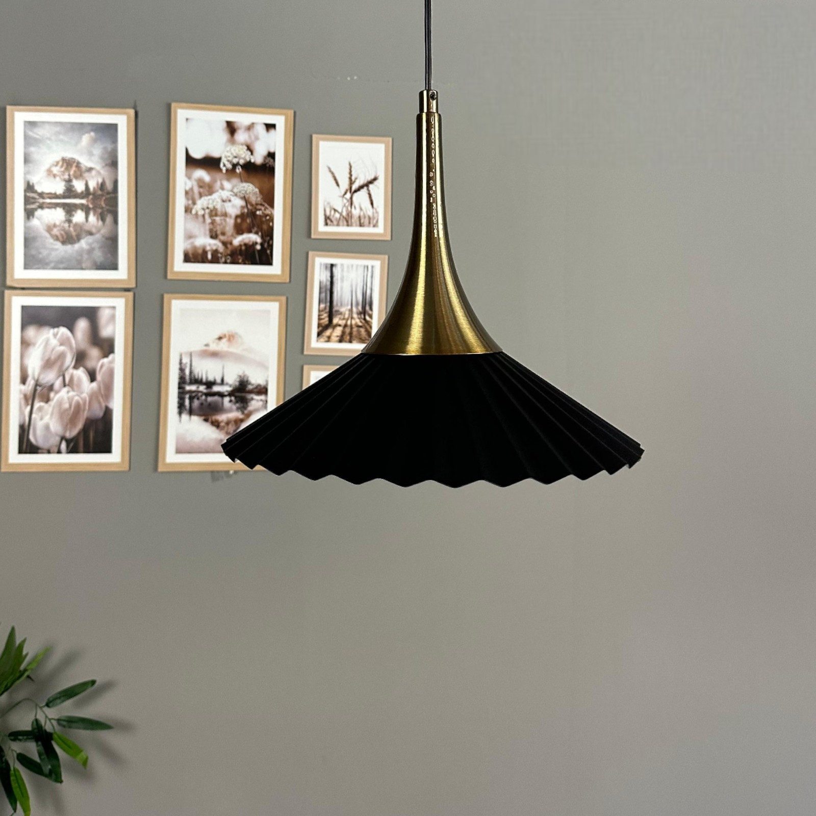 Pendelleuchte Pendelleuchte Avilla Kegel Metall, Modern Hängelampe