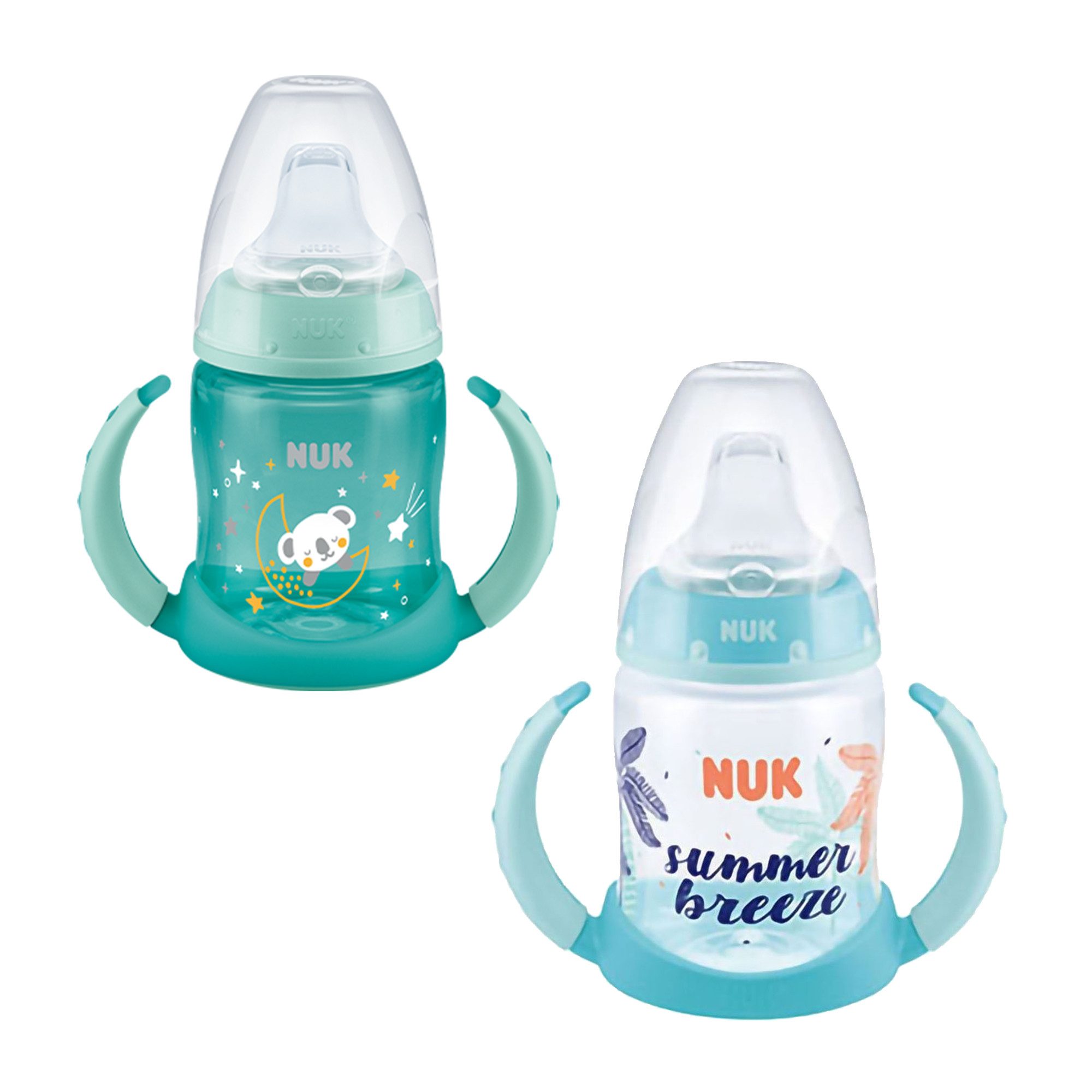 Babyflasche NUK Trinkflasche+Trinklernbecher Night Vorteil Set