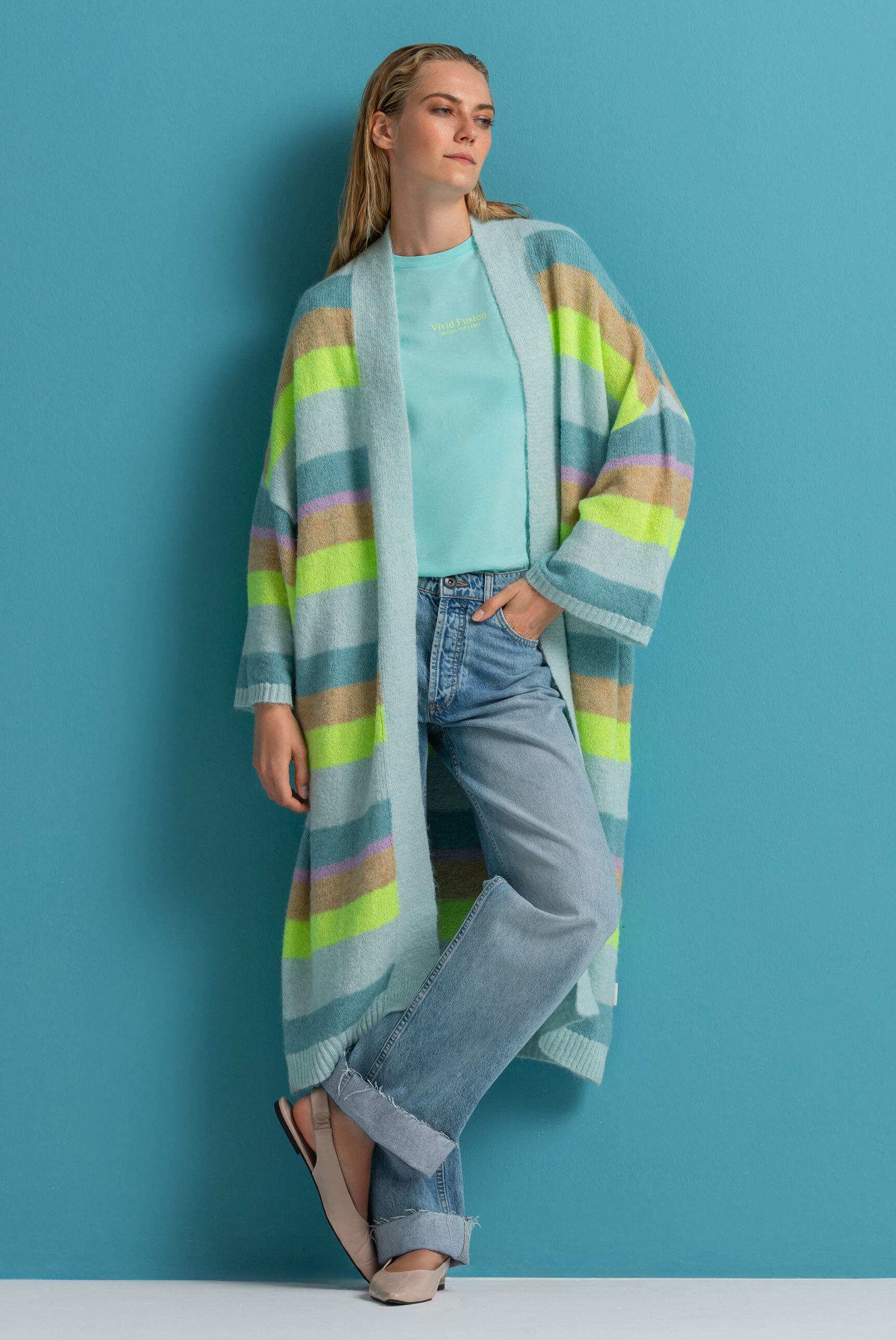 SENSES.THE LABEL Cardigan aus Feinstrick