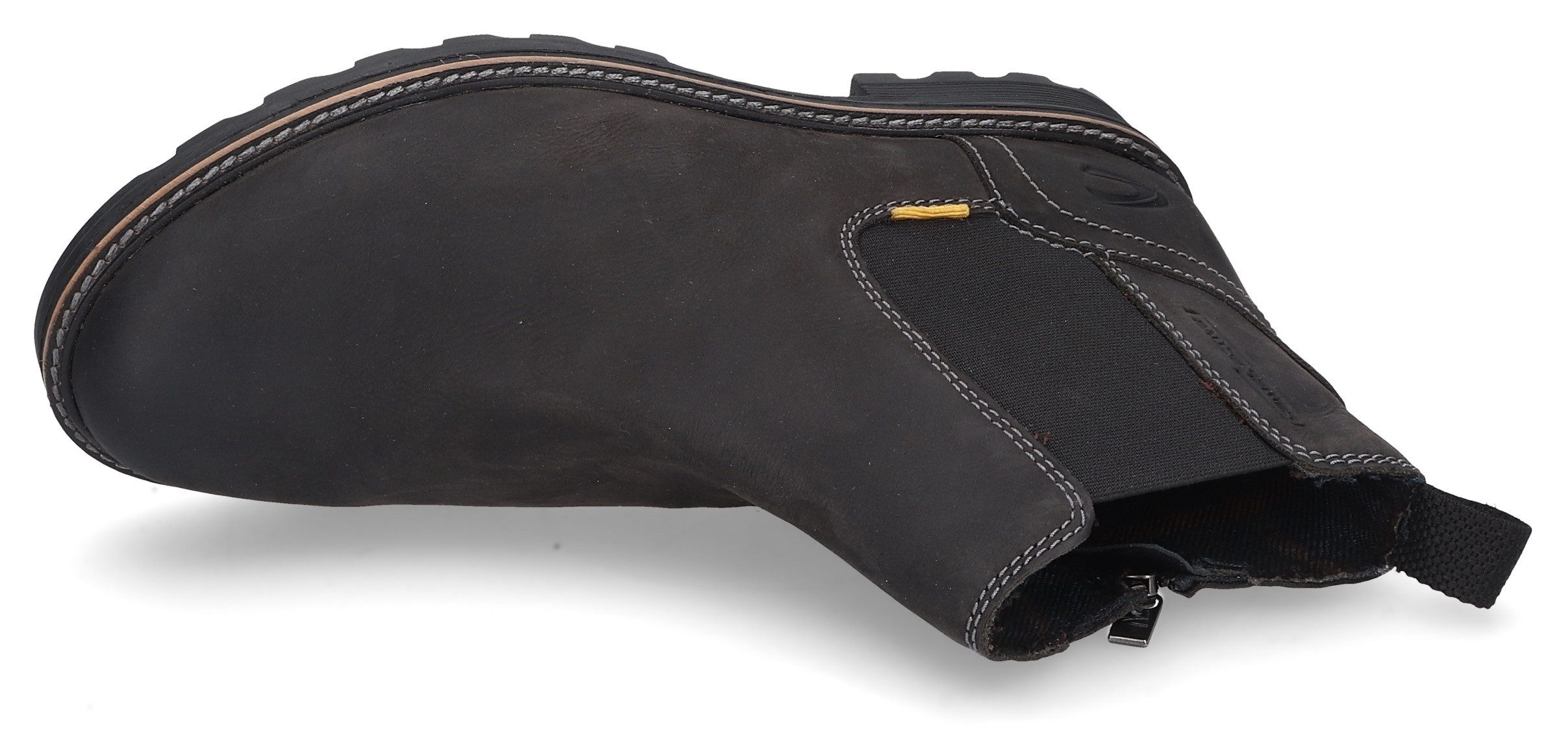 camel active Chelseaboots Boots, Stiefelette mit Wechselfußbett