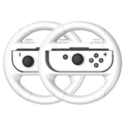 Tadow 2 pcs Für Nintendo Lenkradgriff, Gamepad, Gaming-Zubehör, Renngriff Zubehör Nintendo (kompatibles Switch OLED Gaming Trackpad)