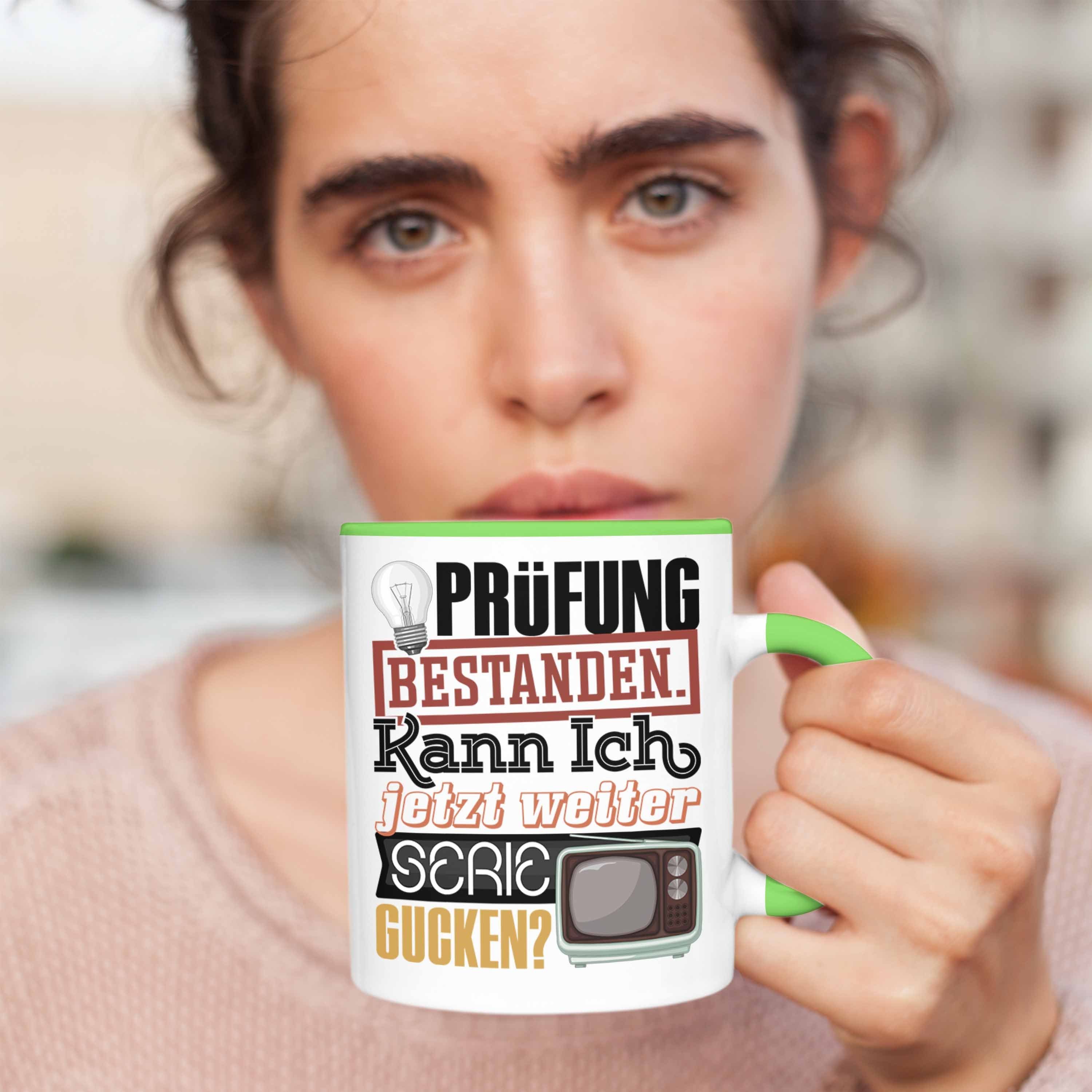 Studium Grün Trendation Tasse Bachelor Tasse Prüfung Bestanden Master Geschenk Prüfung Besta