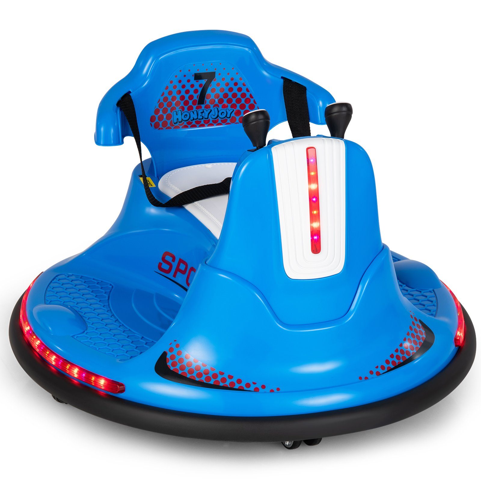 COSTWAY ElektroKinderauto 6V Kinder Autoscooter, mit Musik