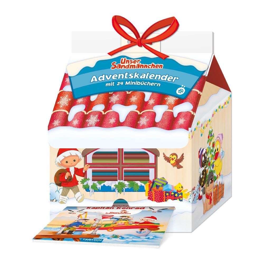 Trötsch Verlag Adventskalender Trötsch Unser Sandmännchen und seine Freunde Adventskalender mit 24...