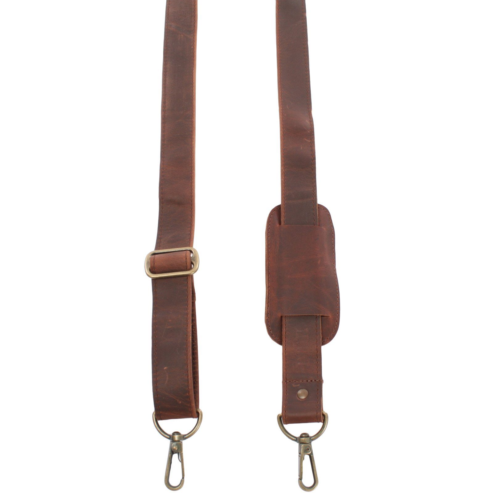 LECONI Schulterriemen Trageriemen Tragegurt Taschen Schultergurt Leder breit 150cm LEC-R3