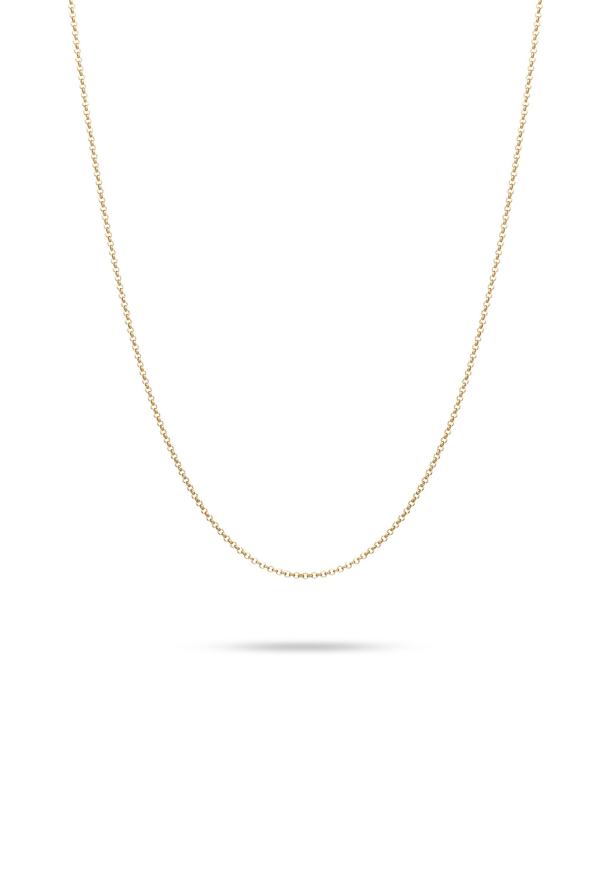 Stilnest Kette ohne Anhänger Rolo Kette 925 Sterling Silber