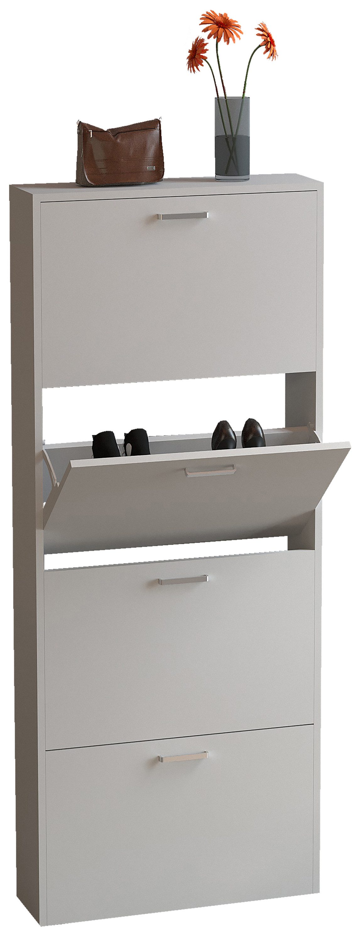 VCM Schuhschrank Holz Schuhregal Schuhschrank Schuhkipper günstig online kaufen
