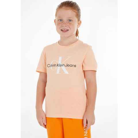 Calvin Klein Jeans T-Shirt MONOGRAM LOGO T-SHIRT Kinder Kids Junior MiniMe,für Mädchen und Jungen