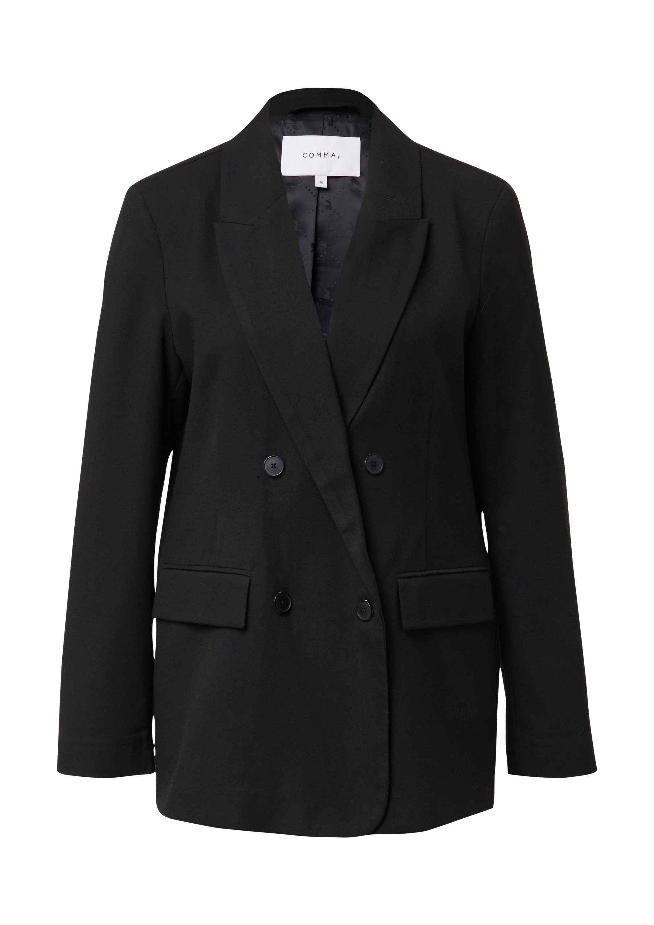 comma Jackenblazer Indoor-Blazer Lockerer Oversize Blazer günstig online kaufen
