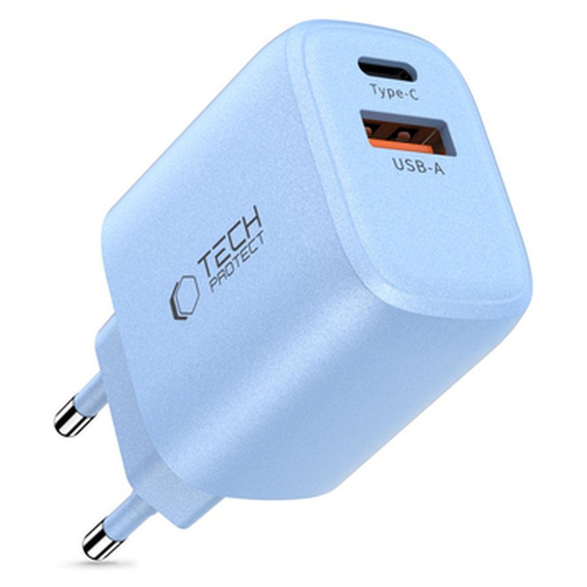 TECH PROTECT Tech Protect NCA20 PD 20 W QC3.0USB-A USB-C WandLadegerät Smartphone-Ladegerät