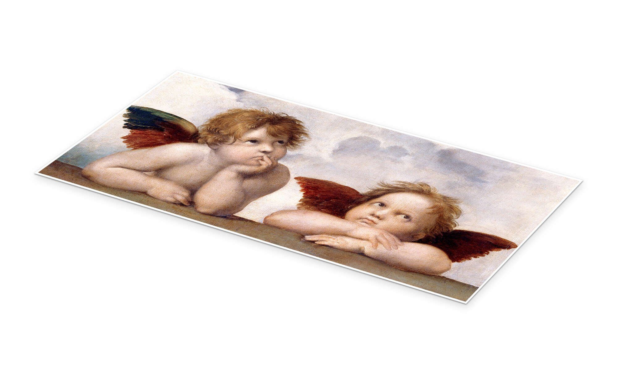 Posterlounge Wandbild Kleine Engel (Detail), Raffael, günstig online kaufen