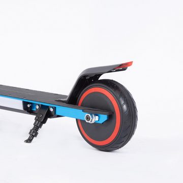 Vankel Cityroller 6.5 Zoll Faltbarer E Scooter für 6-12 Jahren Kinder, 150,00 W, 12,00 km/h, 150W motor bis zu 12 km/h LED Display, Leichter Elektroroller mit EBS