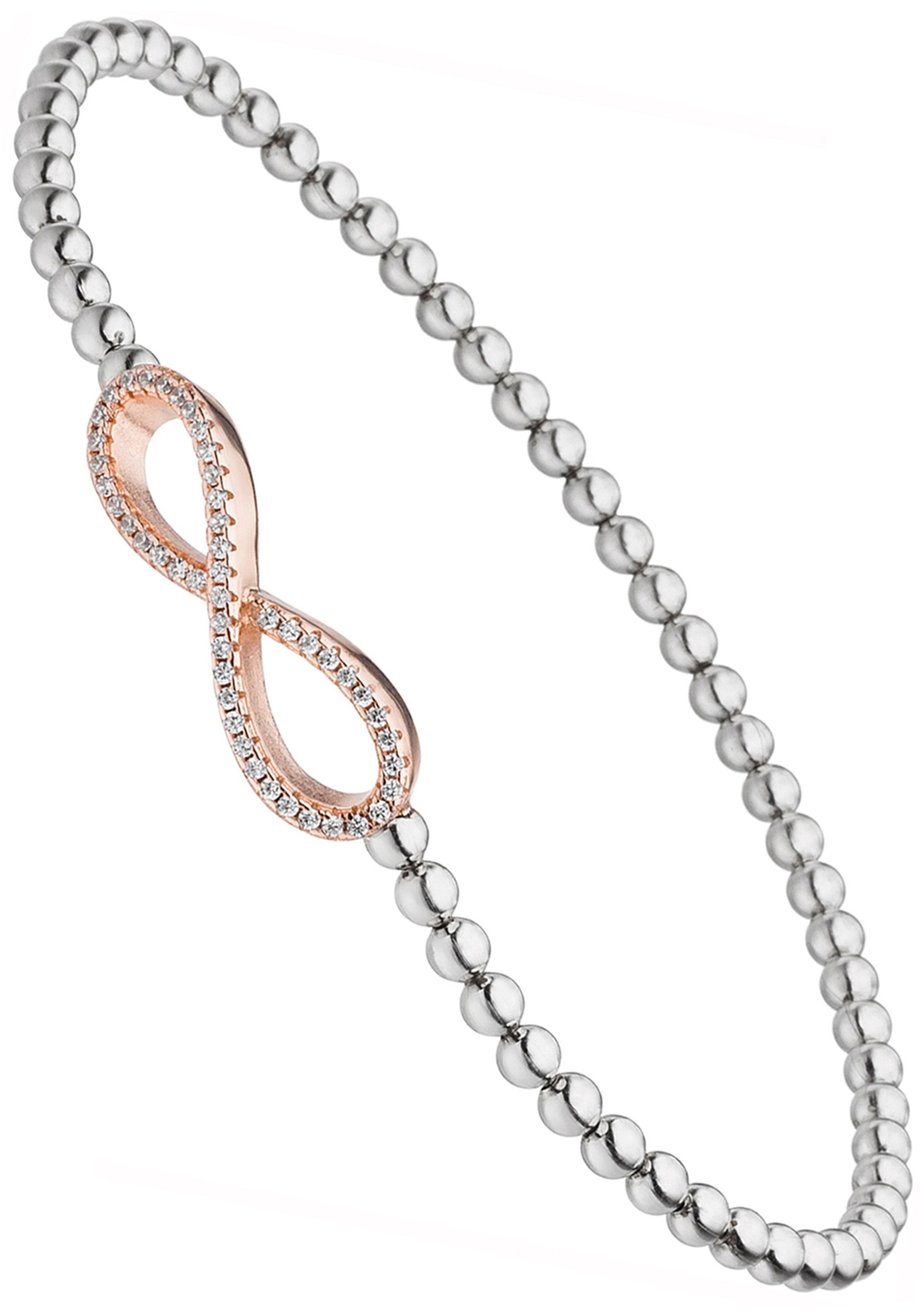 JOBO Armband Unendlichkeit, 925 Silber b...
