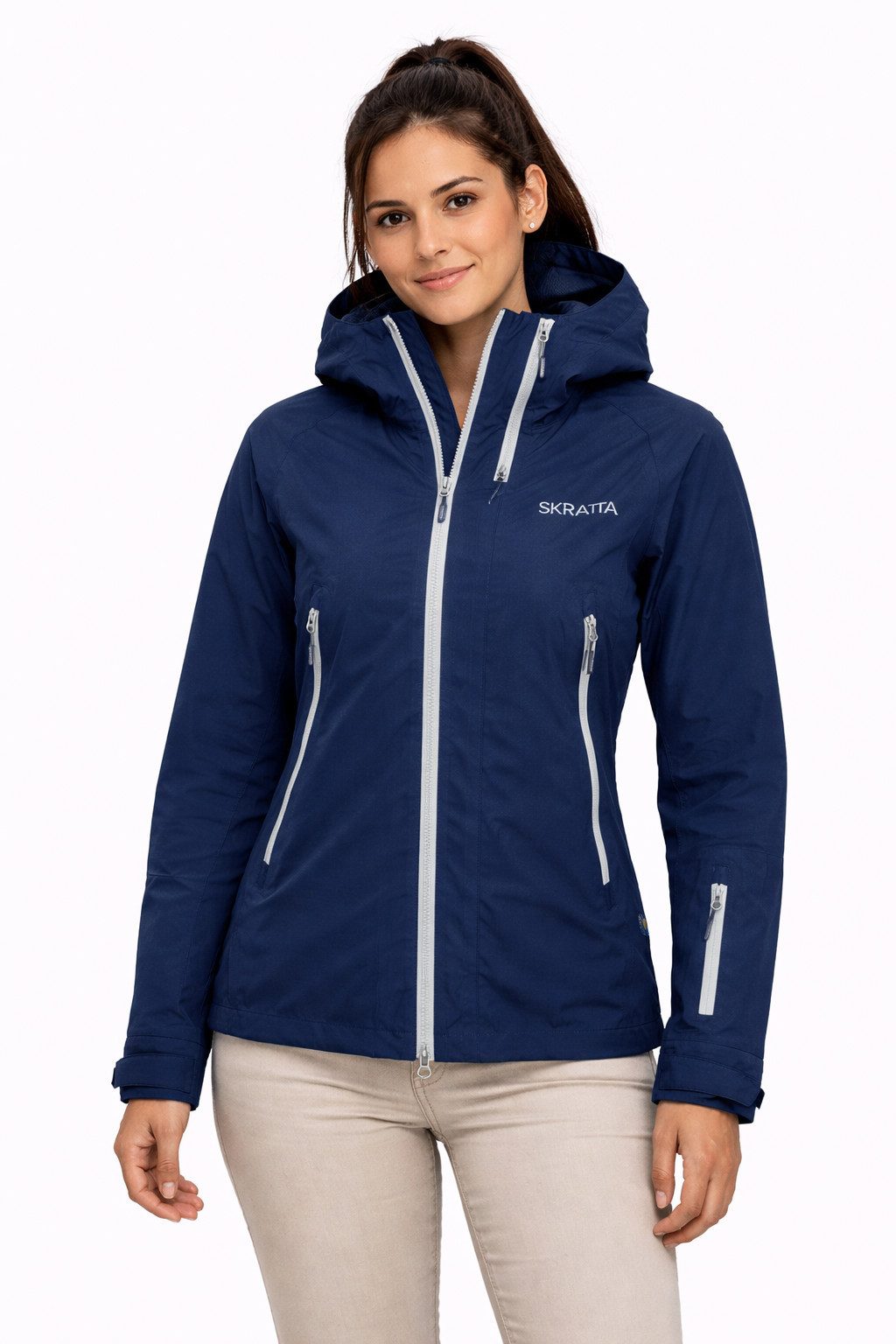 Regenjacke Damen Hardshelljacke Jutis