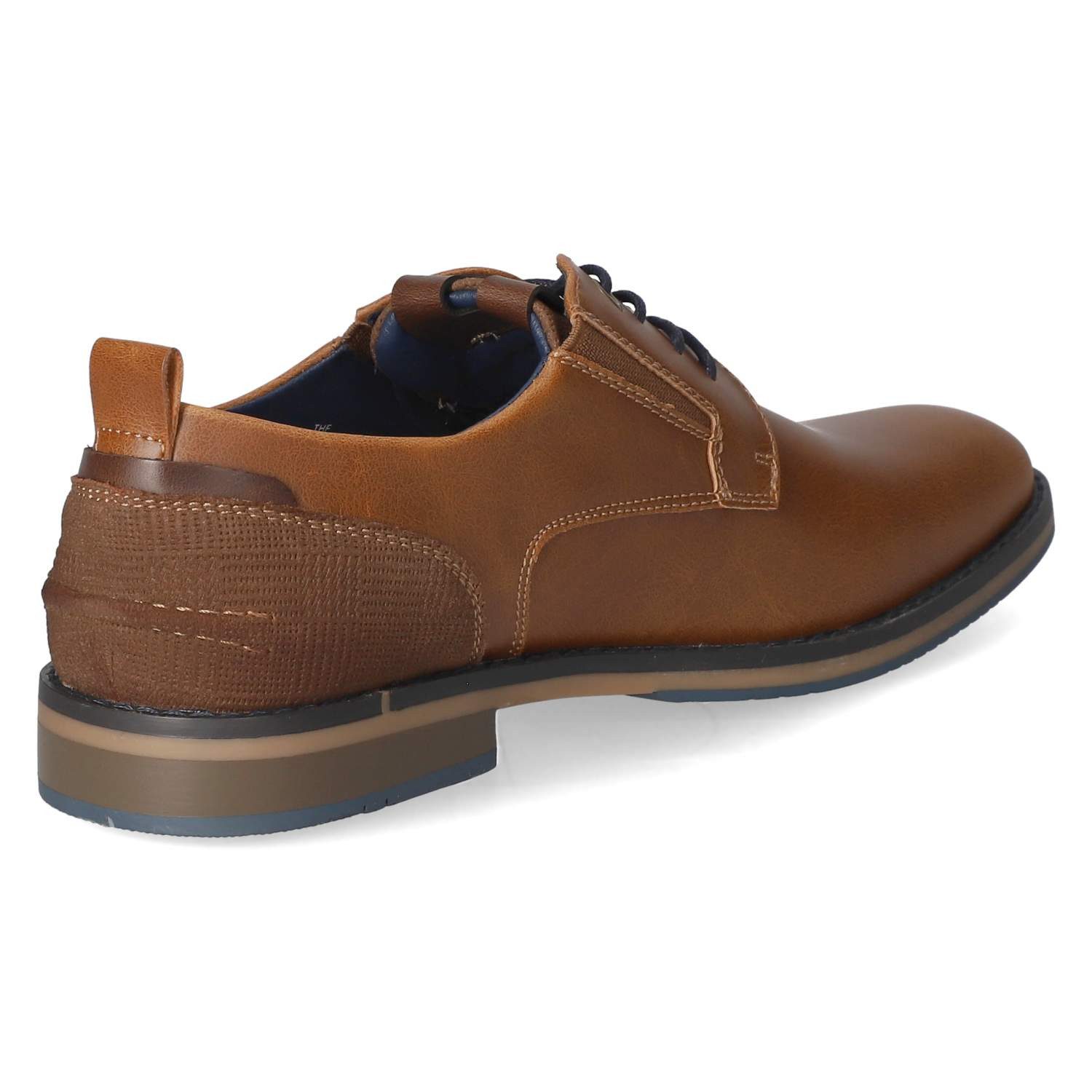Bullboxer Bullboxer Businessschuhe 7ZZ1370304 3300 AP Herren Synthetik brown Schnürschuh – Bild 4 von 5