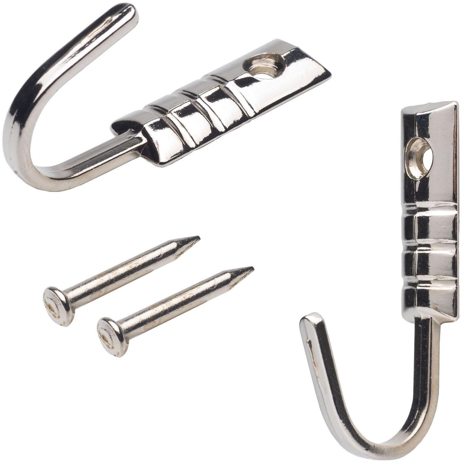 Liedeco Zierhaken, Gardinen, Vorhänge, (Set, 2-St), günstig online kaufen