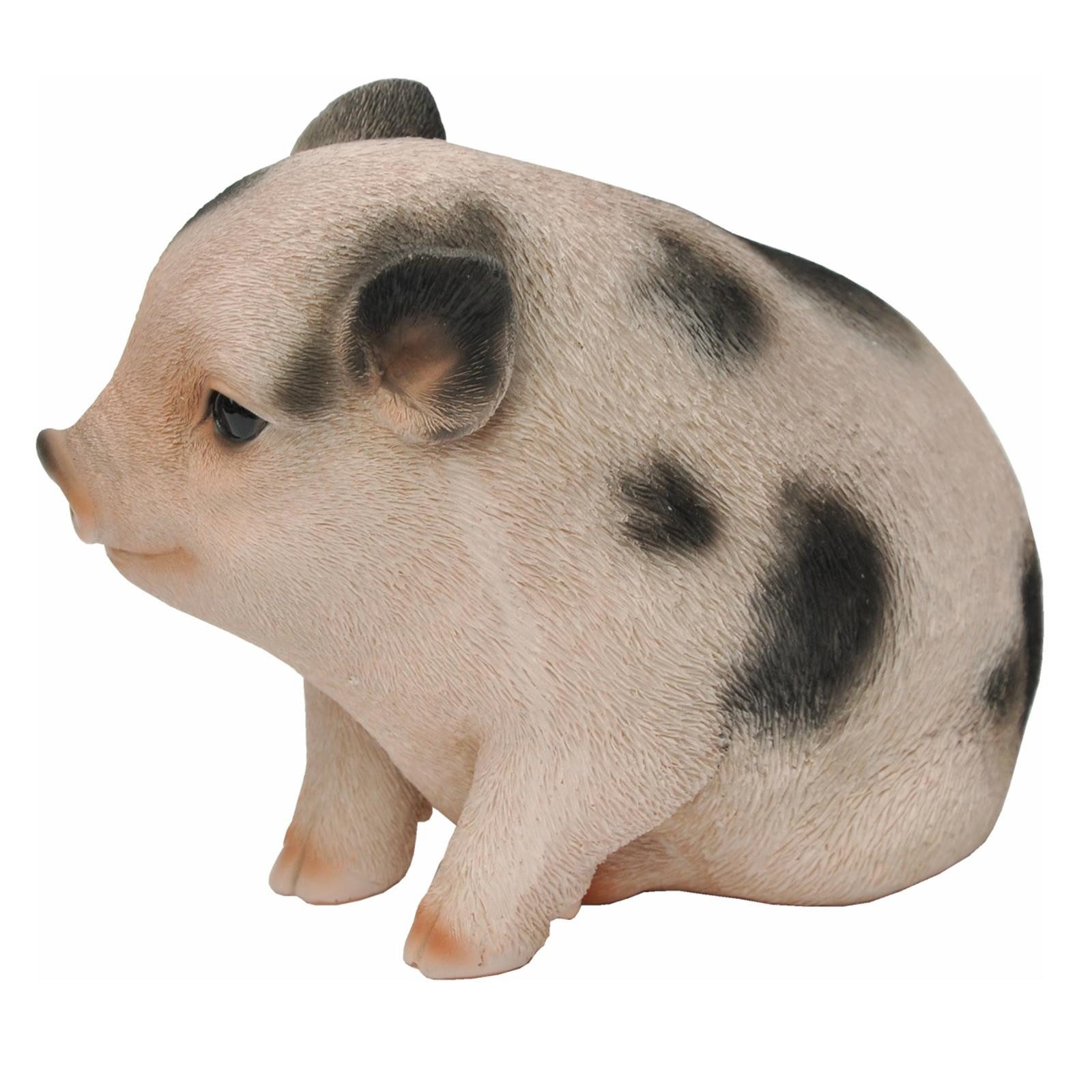 dazikemo Gartenfigur Dekofigur Gartenfigur Schwein / Ferkel – Bild 5 von 5