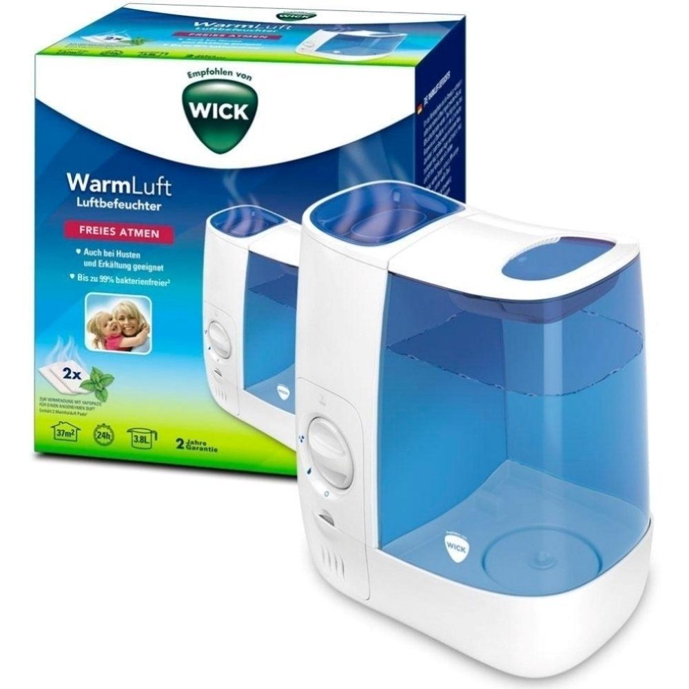 WICK Luftbefeuchter WH845E2 - Luftbefeuchter - weiß/blau