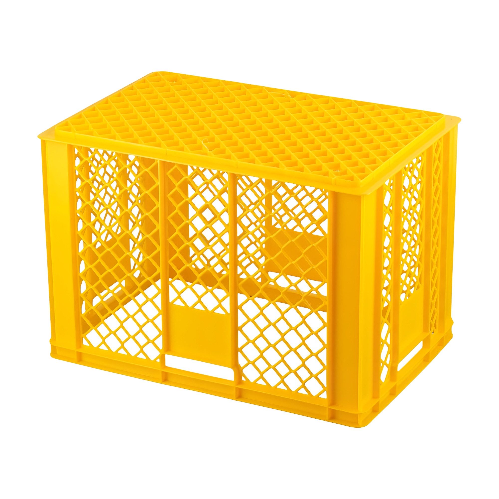 Logiplast Stapelbox Stapelbox 4 Bäckerkisten 600 x 400 x 410 mm und 1 Transportroller