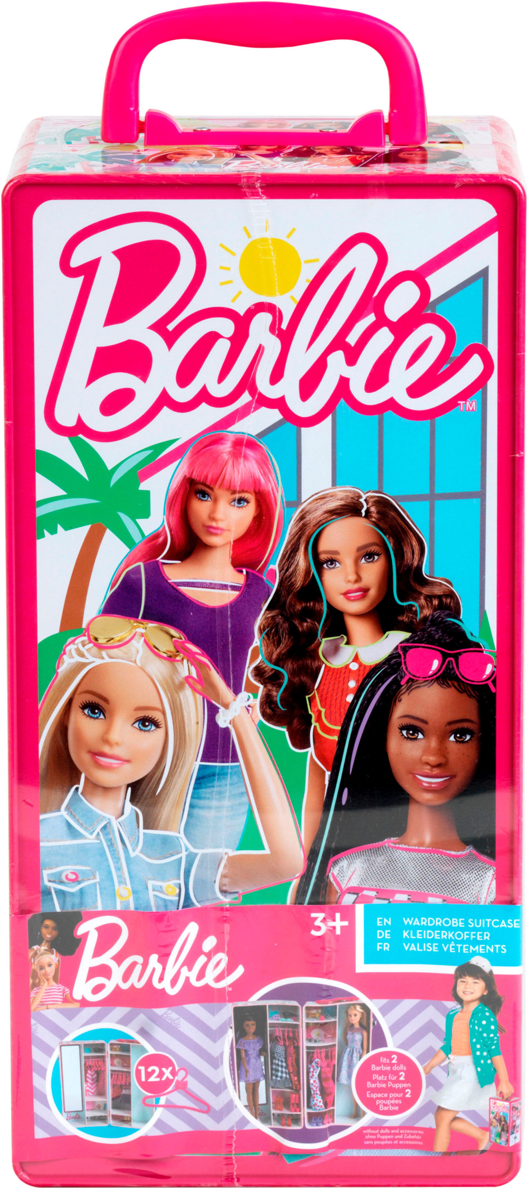 Klein Puppenkleiderschrank Barbie Schrankkoffer günstig online kaufen