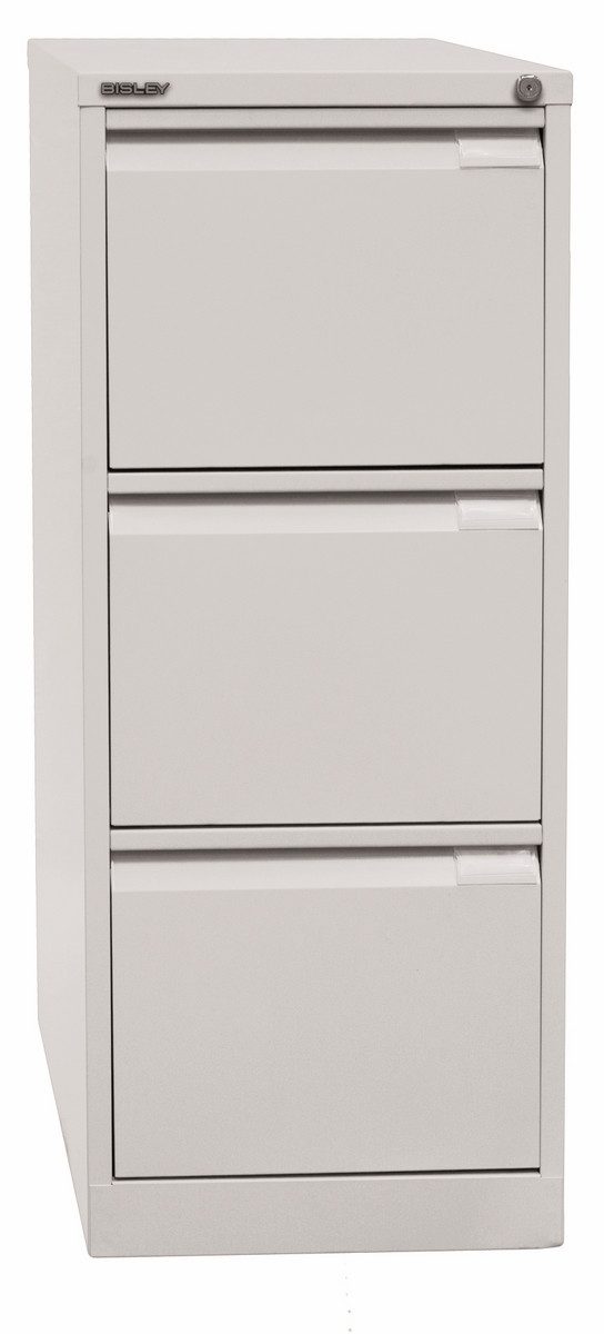 Bisley Hängeregisterschrank Hängeregistraturschrank Original in Lichtgrau - Maße: H 102 x B 41 x T 62 cm