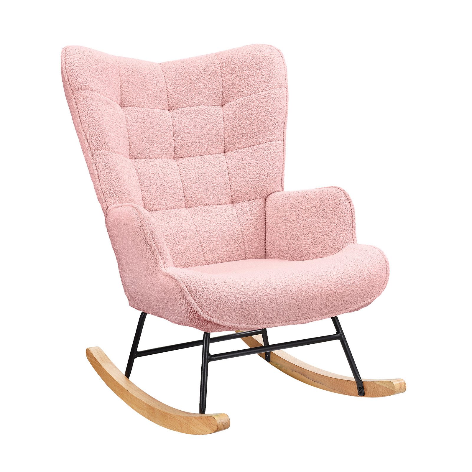 PXloue Schaukelstuhl Stillsessel Relaxsessel Loungesessel, Mit günstig online kaufen