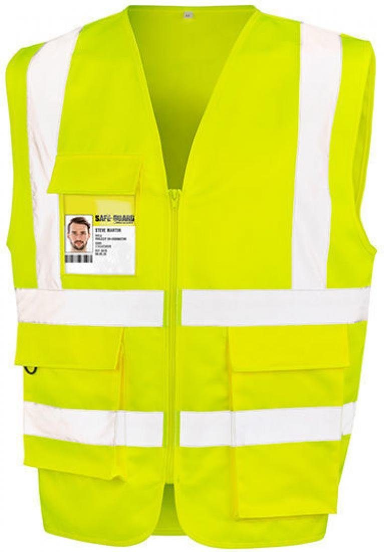 Warnweste Heavy Duty Polycotton Security Vest - Sicherheitsweste