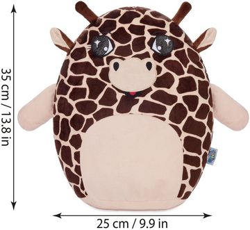 SQUISHBRUBIES Kuscheltier Gigi die Giraffe - 35 cm Stofftier - Superweich (1-St), Plüschtier zum Kuscheln, Verschenken und Sammeln