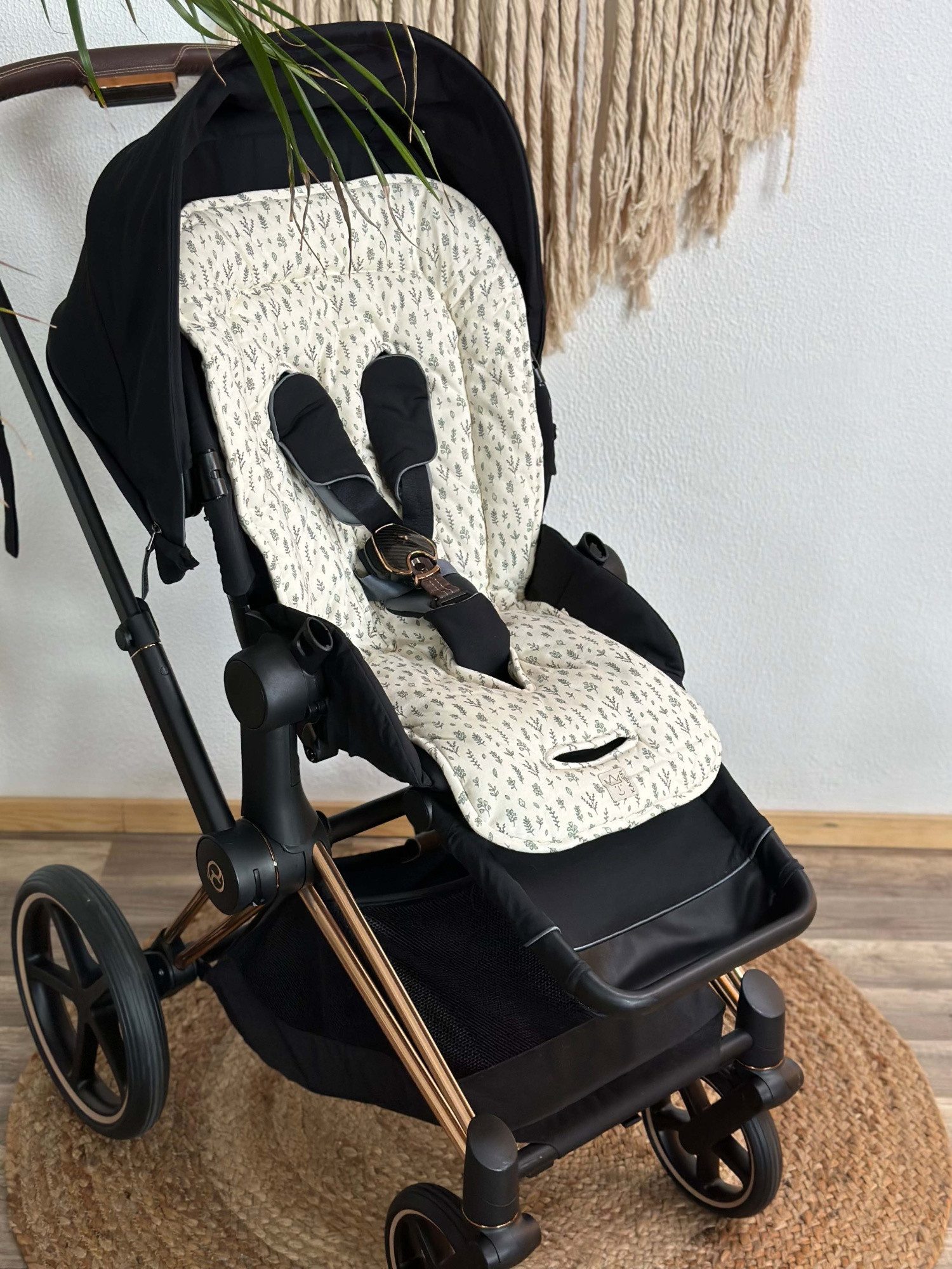 Kaiser Kinderwagen-Sitzauflage Jersey Kinderwageneinlage Sommer – Bild 3 von 5