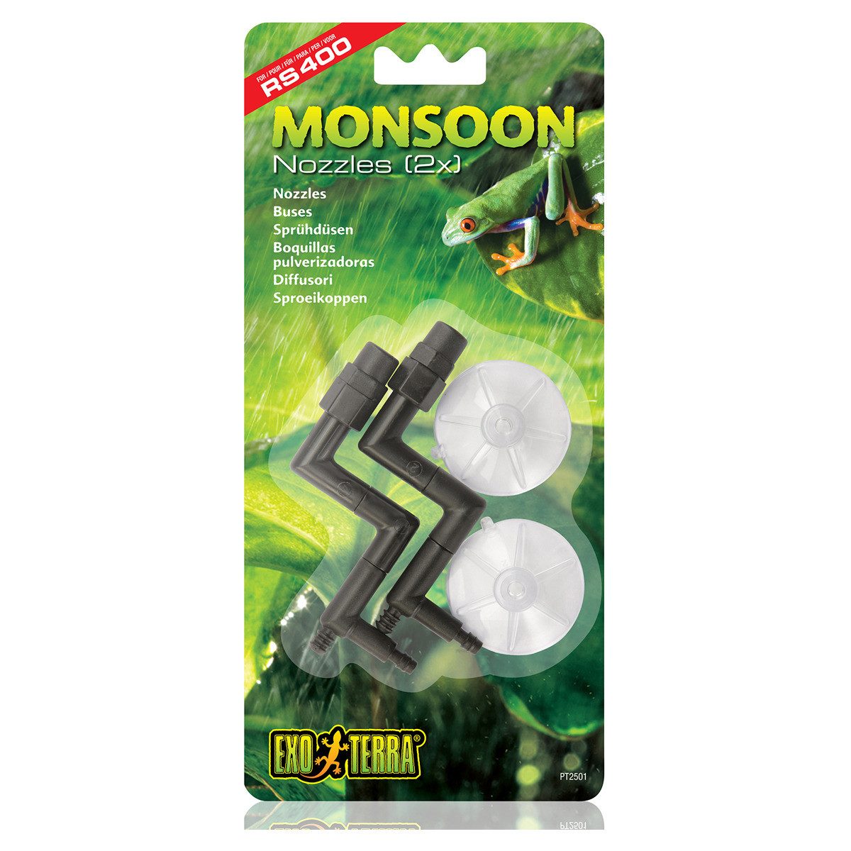 Exo Terra Terrarien-Nebler Sprühdüsen 2er für Monsoon RS400 von Exo Terra