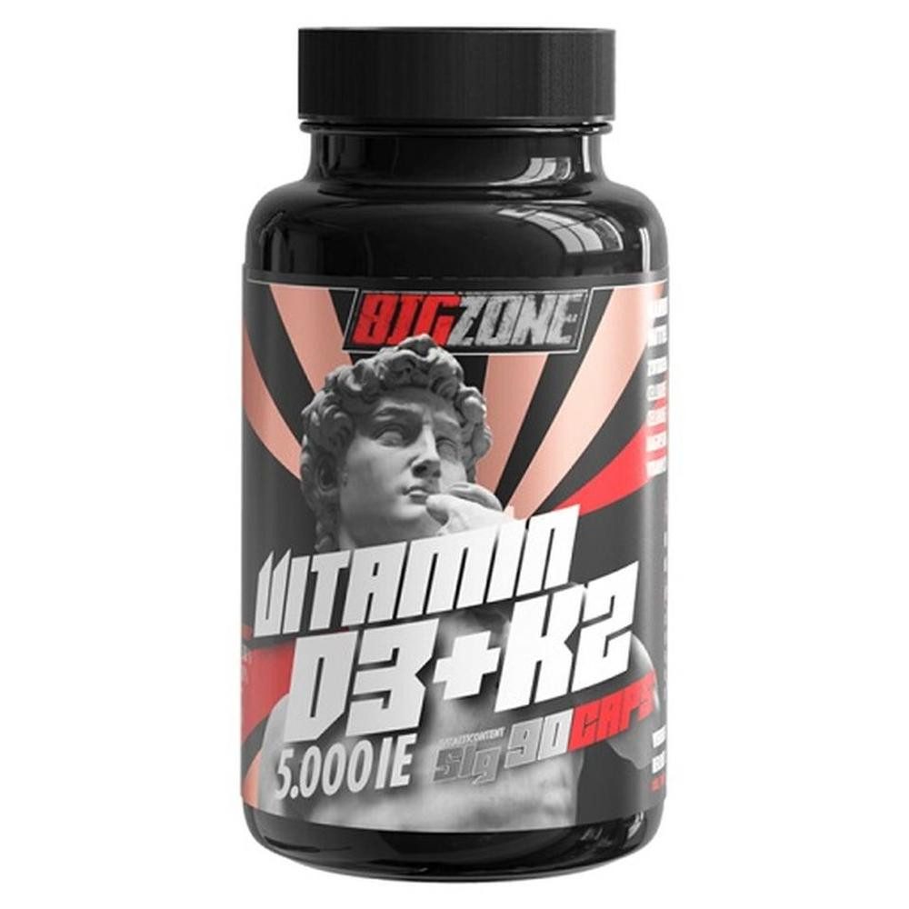 BigZone Big Zone Vitamin D3 + K2 90 Kapseln, 90 St.
